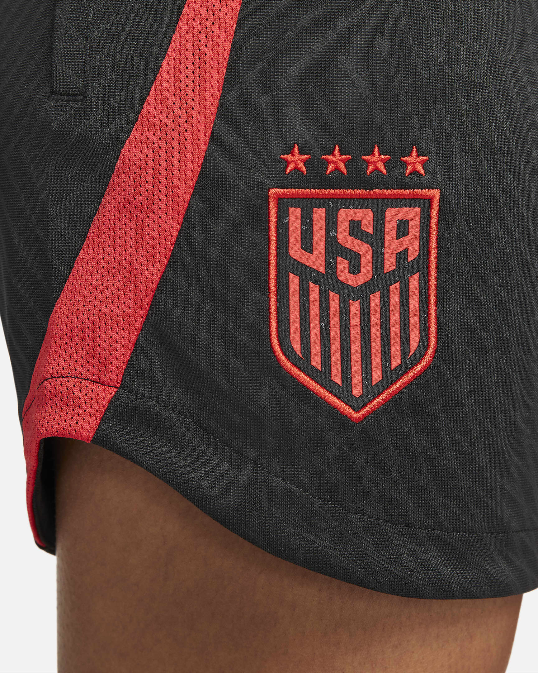 U.S. Strike Women's Nike DriFIT Knit Soccer Shorts.