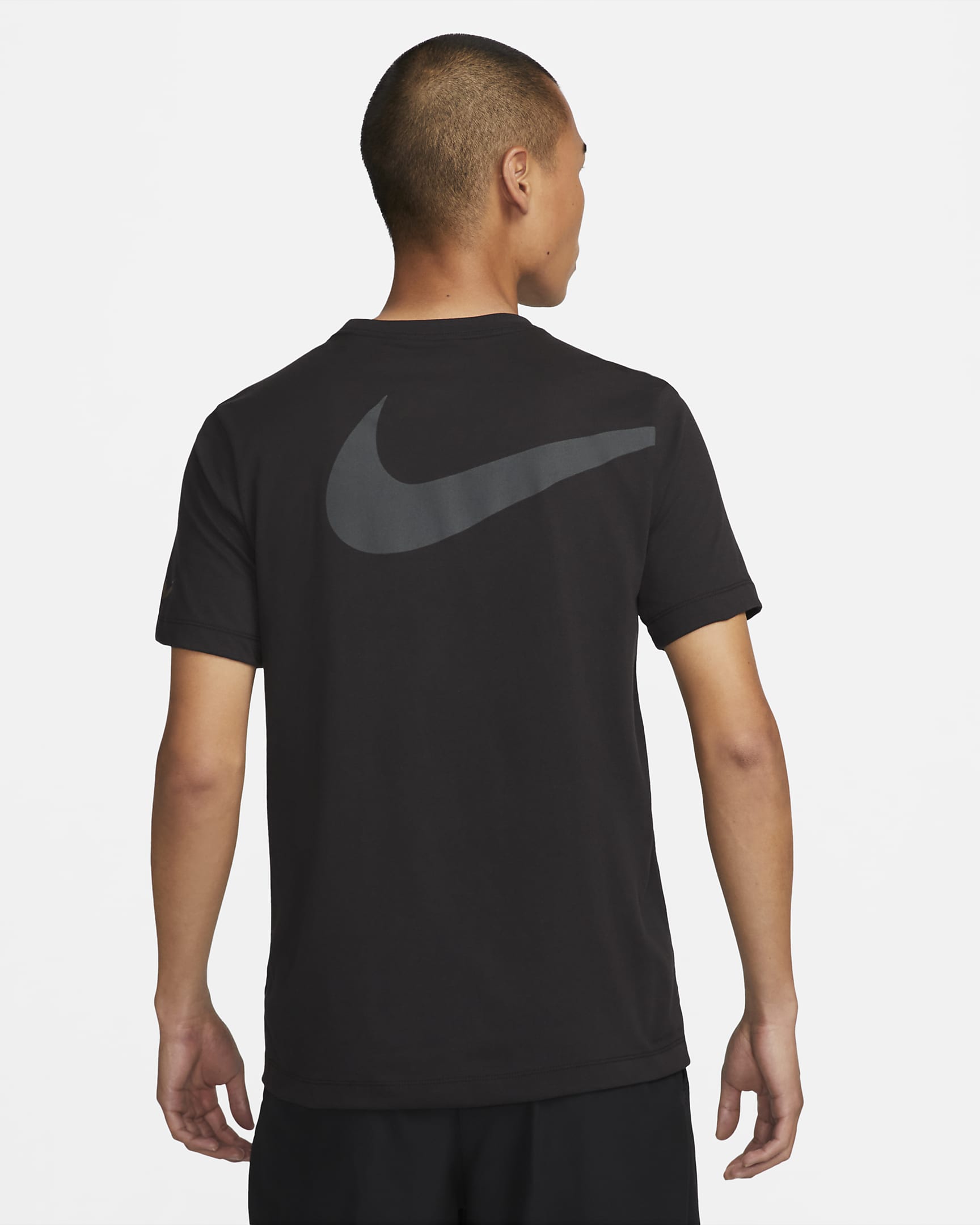 Nike Dri-FIT Men's Training T-Shirt - Black/Black/Cacao Wow