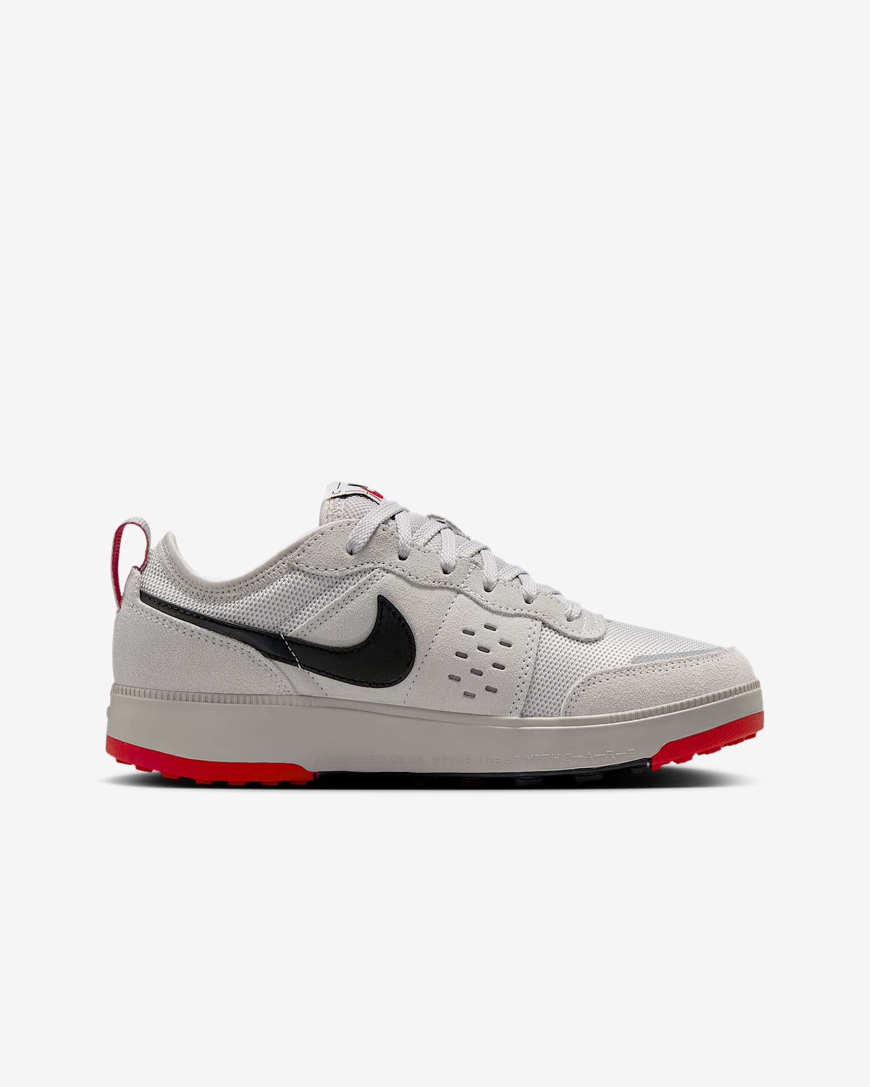 Nike C1TY Older Kids' Shoes - College Grey/Vast Grey/Fire Red/Black