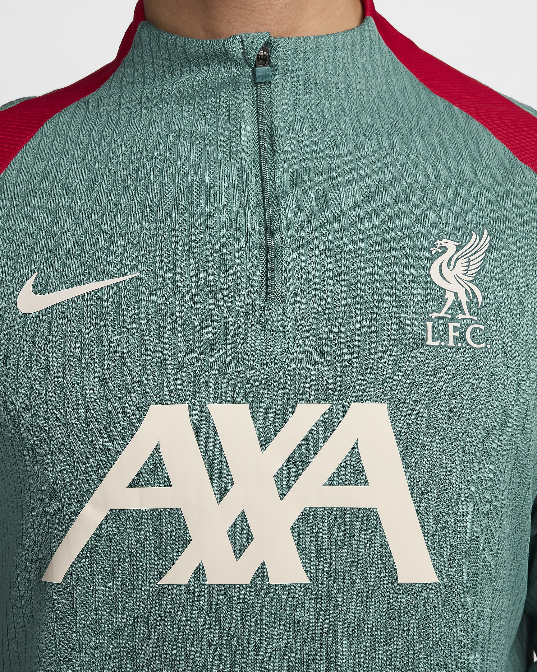 FC Liverpool Strike Elite Nike Dri-FIT-ADV-Fußball-Drill-Oberteil aus Strickmaterial für Herren - Bicoastal/Gym Red/Light Orewood Brown