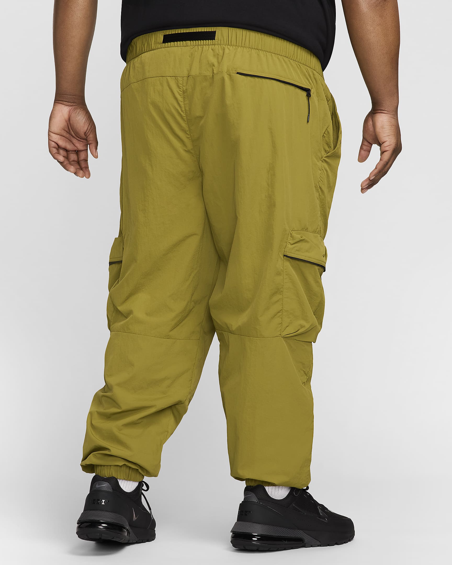 Pantalon cargo tissé Nike Tech pour homme - Pacific Moss/Noir