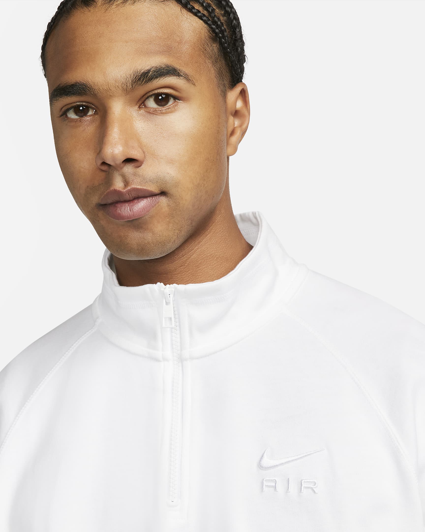 Nike Air Men's Fleece 1/2-zip Top. Nike IE