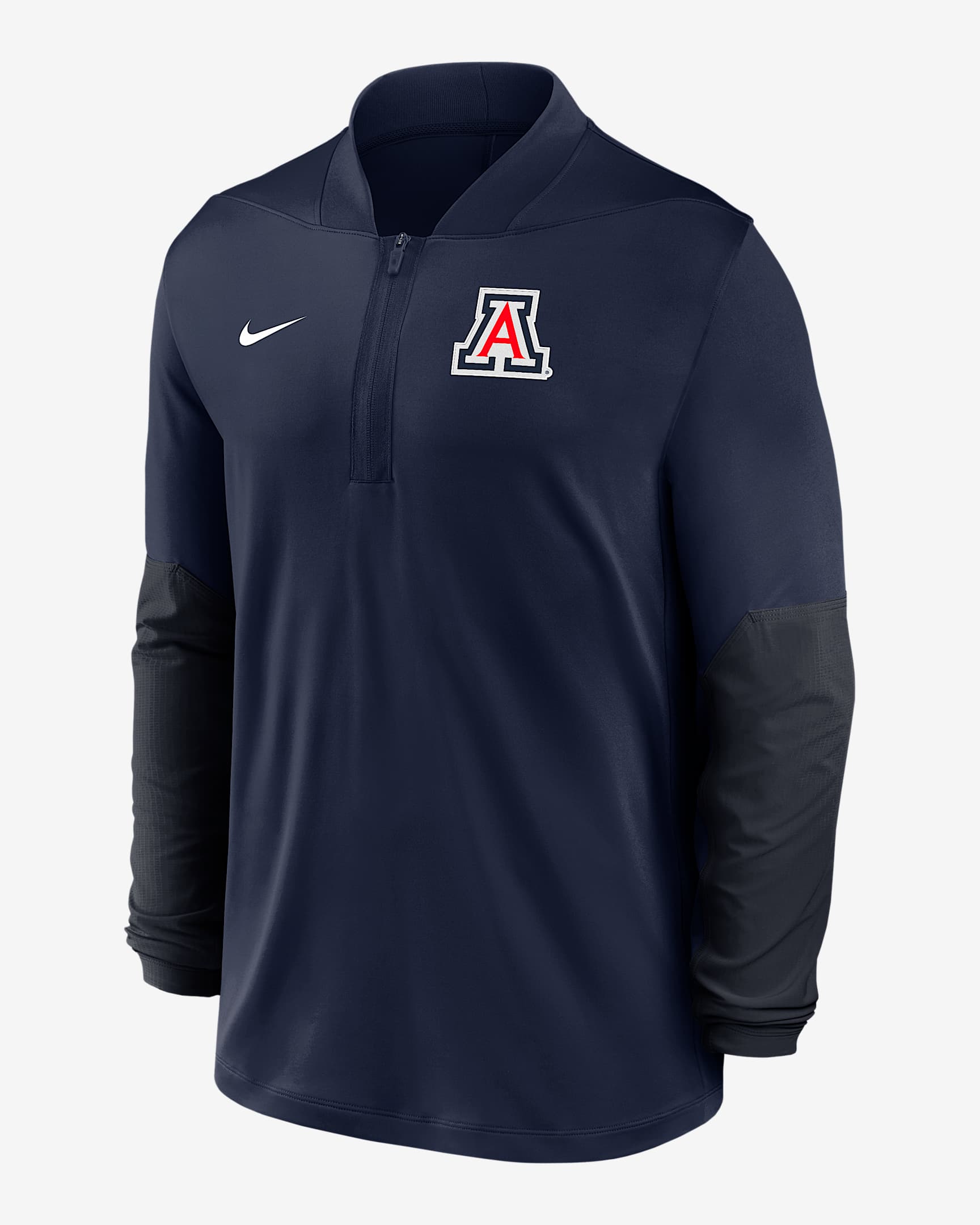Arizona Men's Nike Dri-FIT College 1/2-Zip Top - Navy