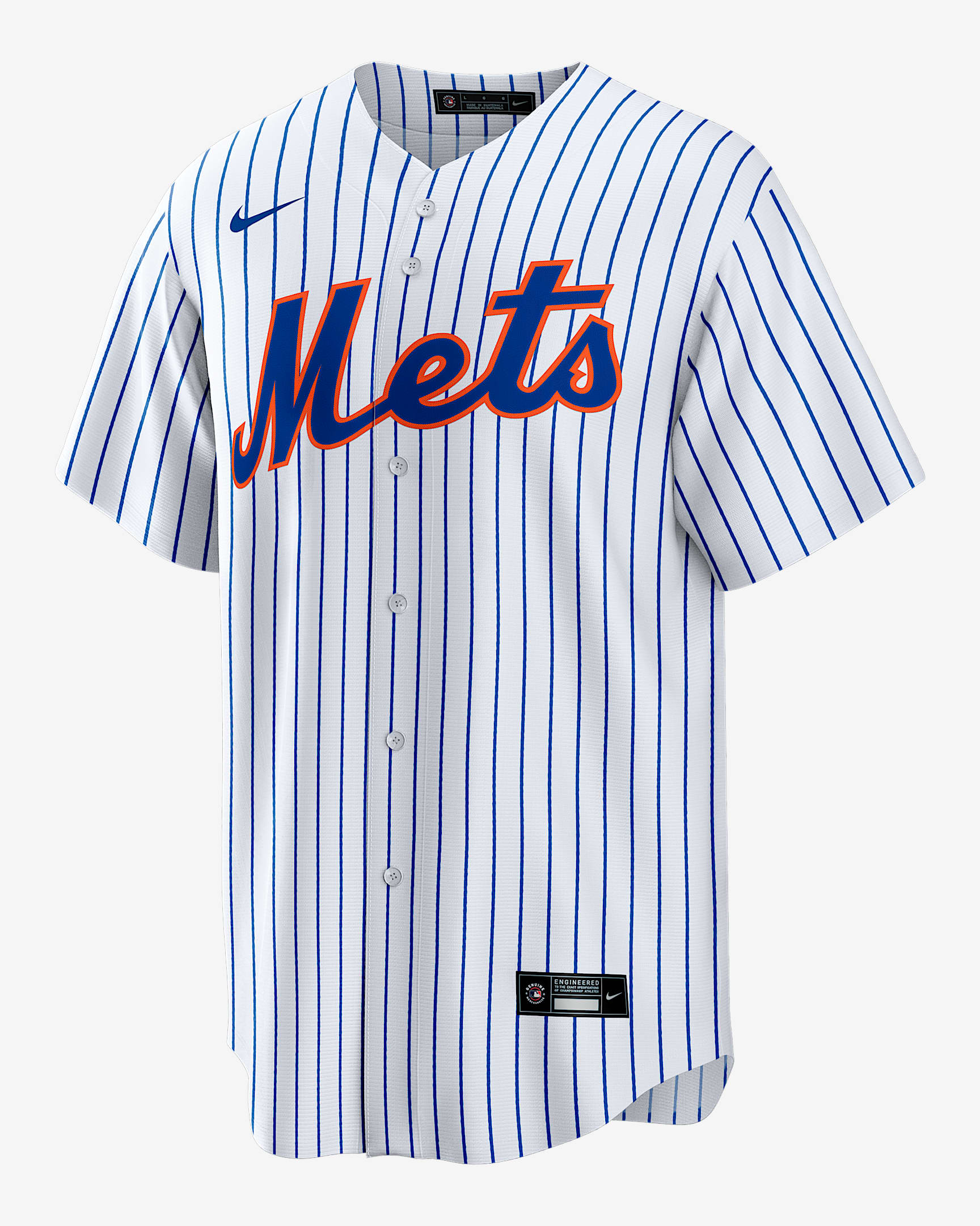 Francisco Alvarez New York Mets Men's Nike MLB Replica Jersey - White