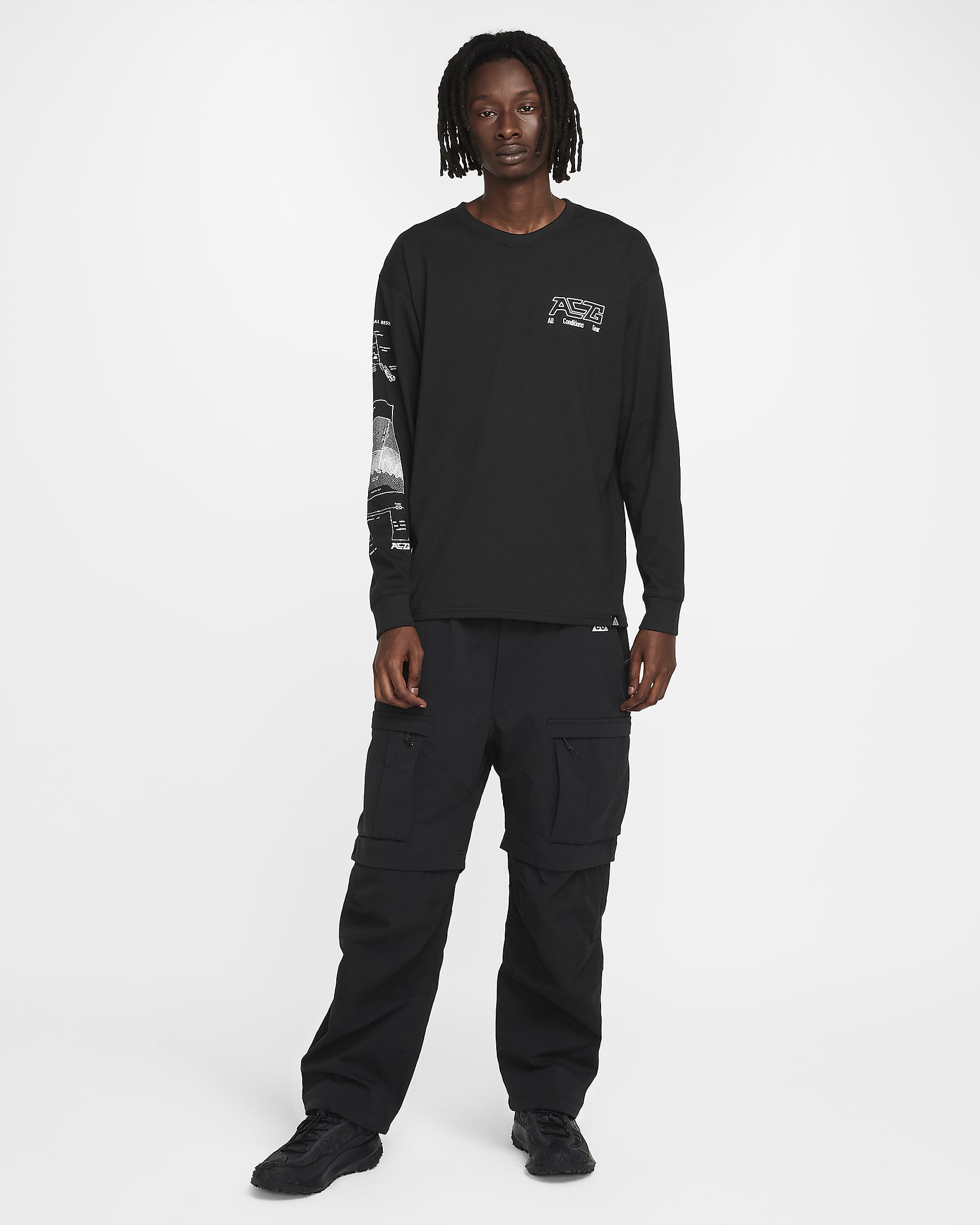 Nike ACG Longsleeve für Herren - Schwarz