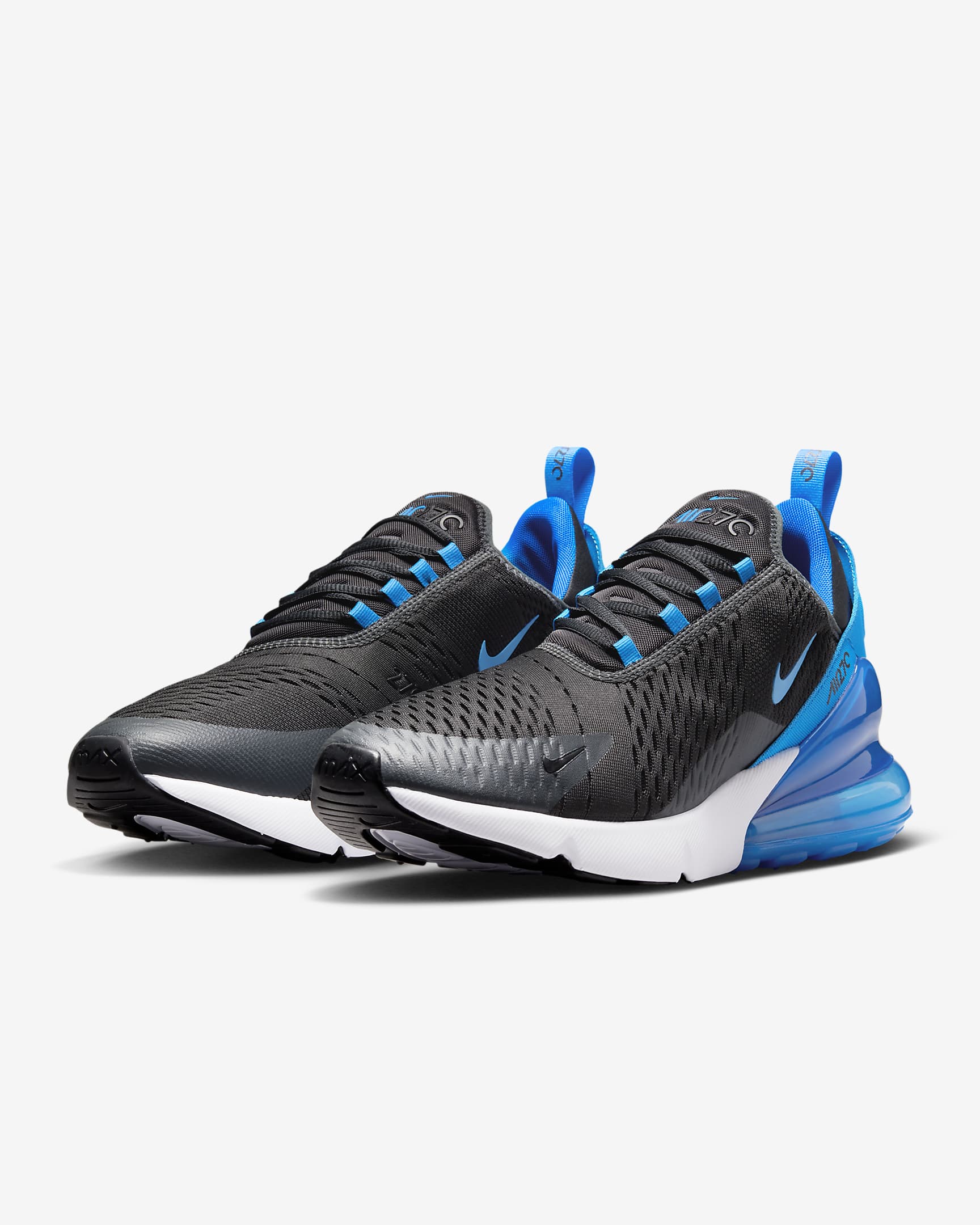 Nike Air Max 270 Men's Shoes - Anthracite/Black/White/Photo Blue