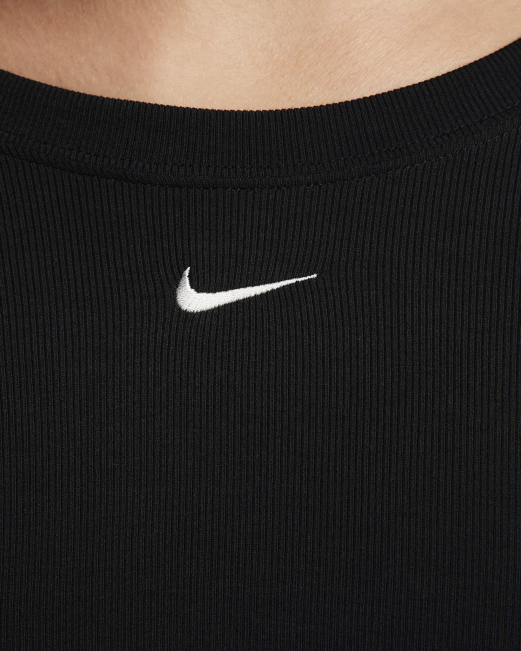 Nike Sportswear Chill Knit Women's Tight Scoop-Back Long-Sleeve Mini ...