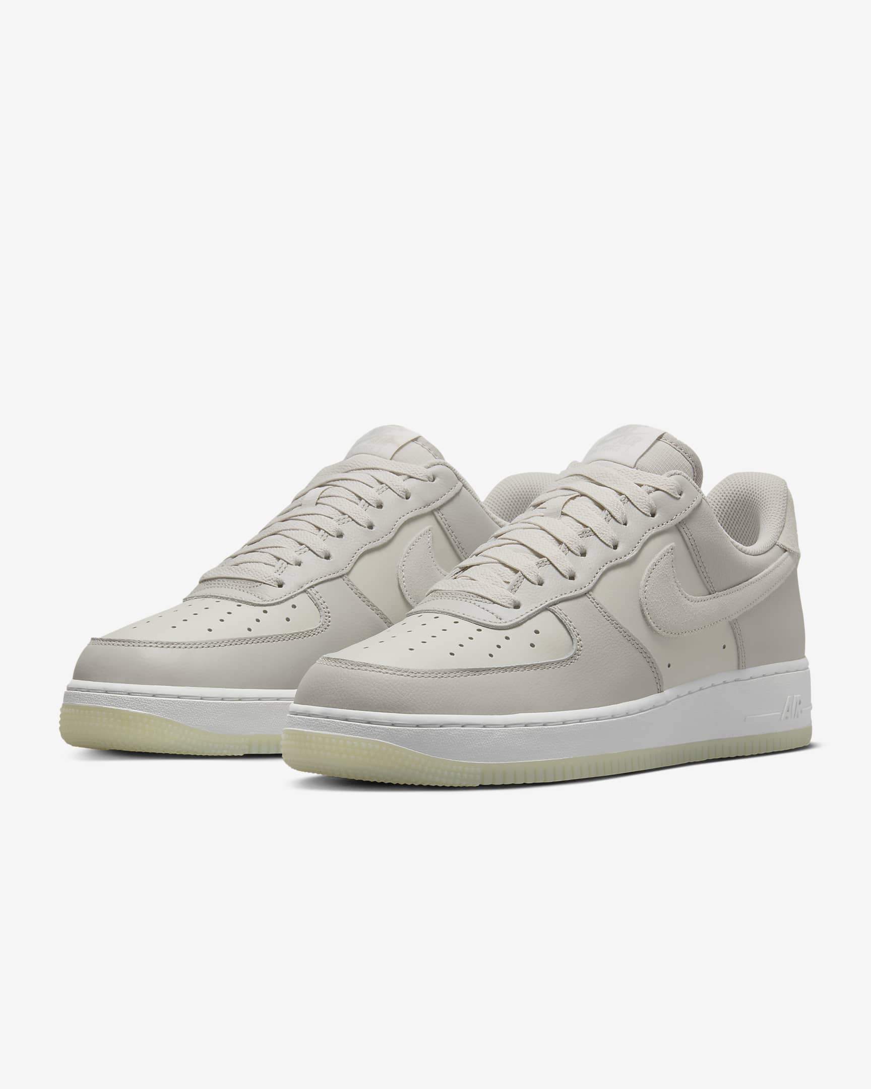 Nike Air Force 1 '07 LV8 Men's Shoes - Light Bone/Light Iron Ore/Summit White