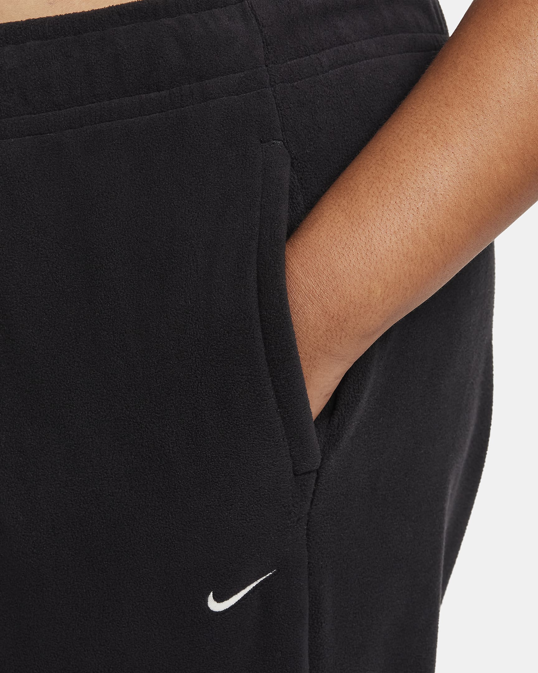 Pants holgados de tejido Fleece para mujer Nike Therma-FIT One (talla ...