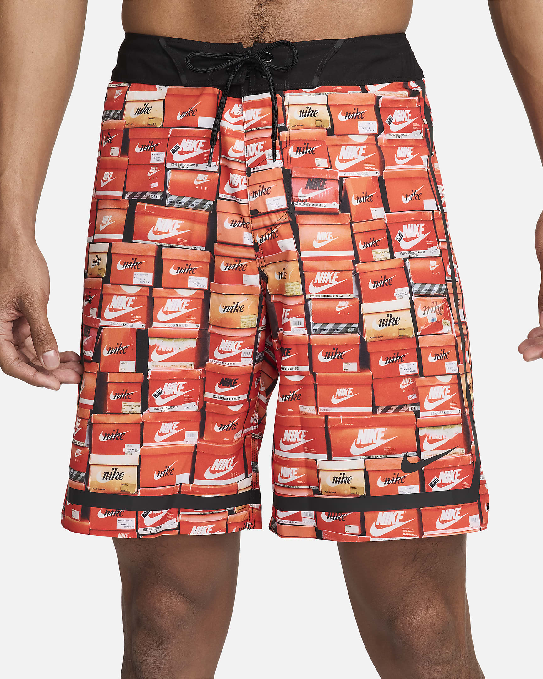 Shorts de playa de 23 cm para hombre Nike Swim - Naranja