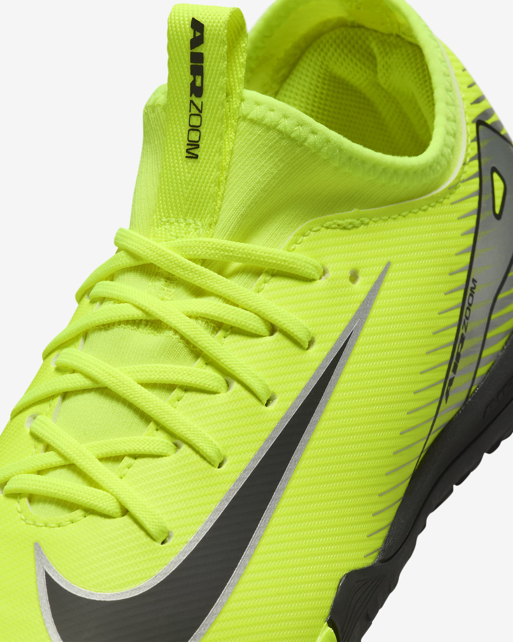 Nike Jr. Mercurial Vapor 16 Academy Younger/Older Kids' TF Low-Top Football Shoes - Volt/Black