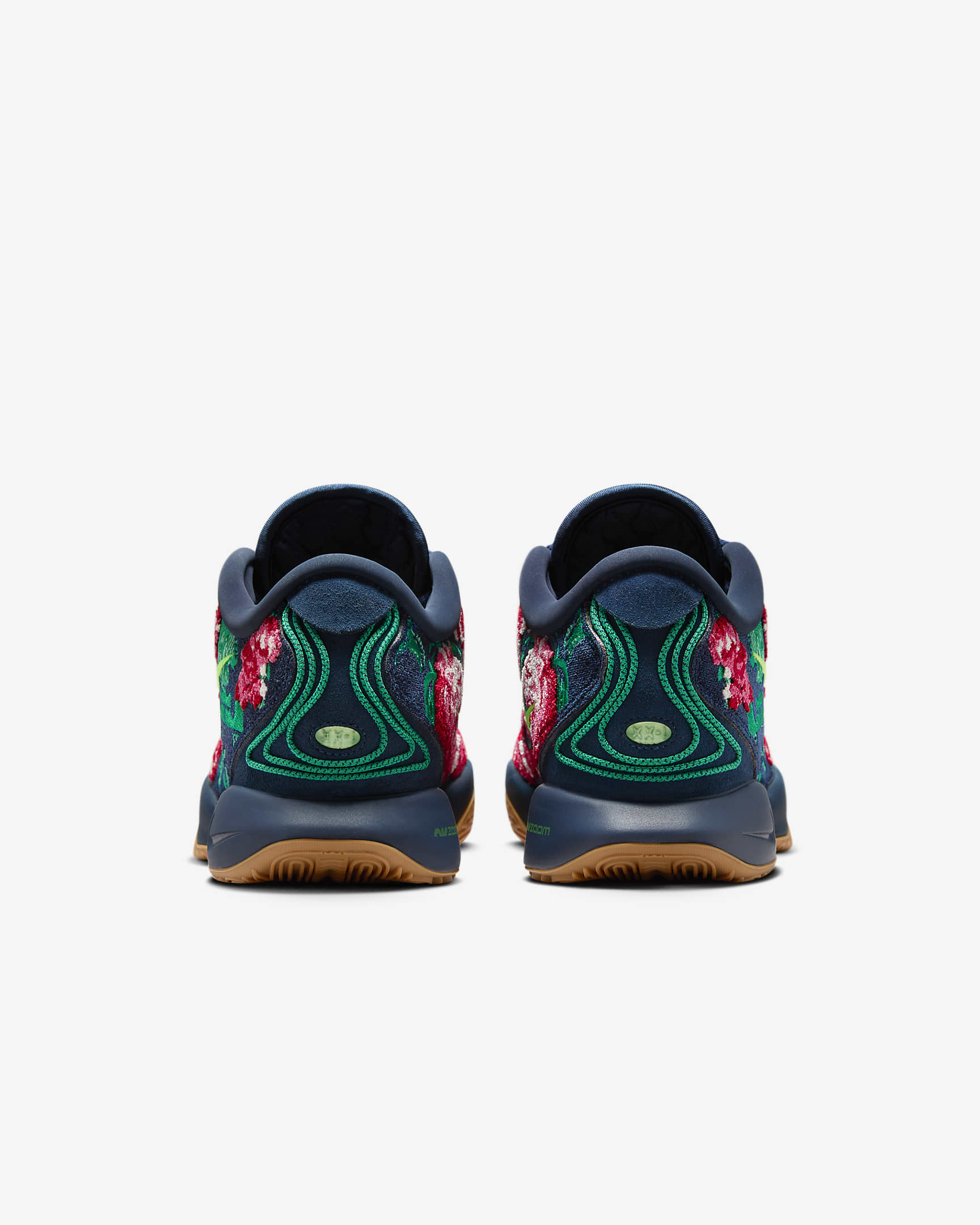 LeBron XXI Premium EP Basketball Shoes - Armoury Navy/Malachite/Spring Green/Green Strike