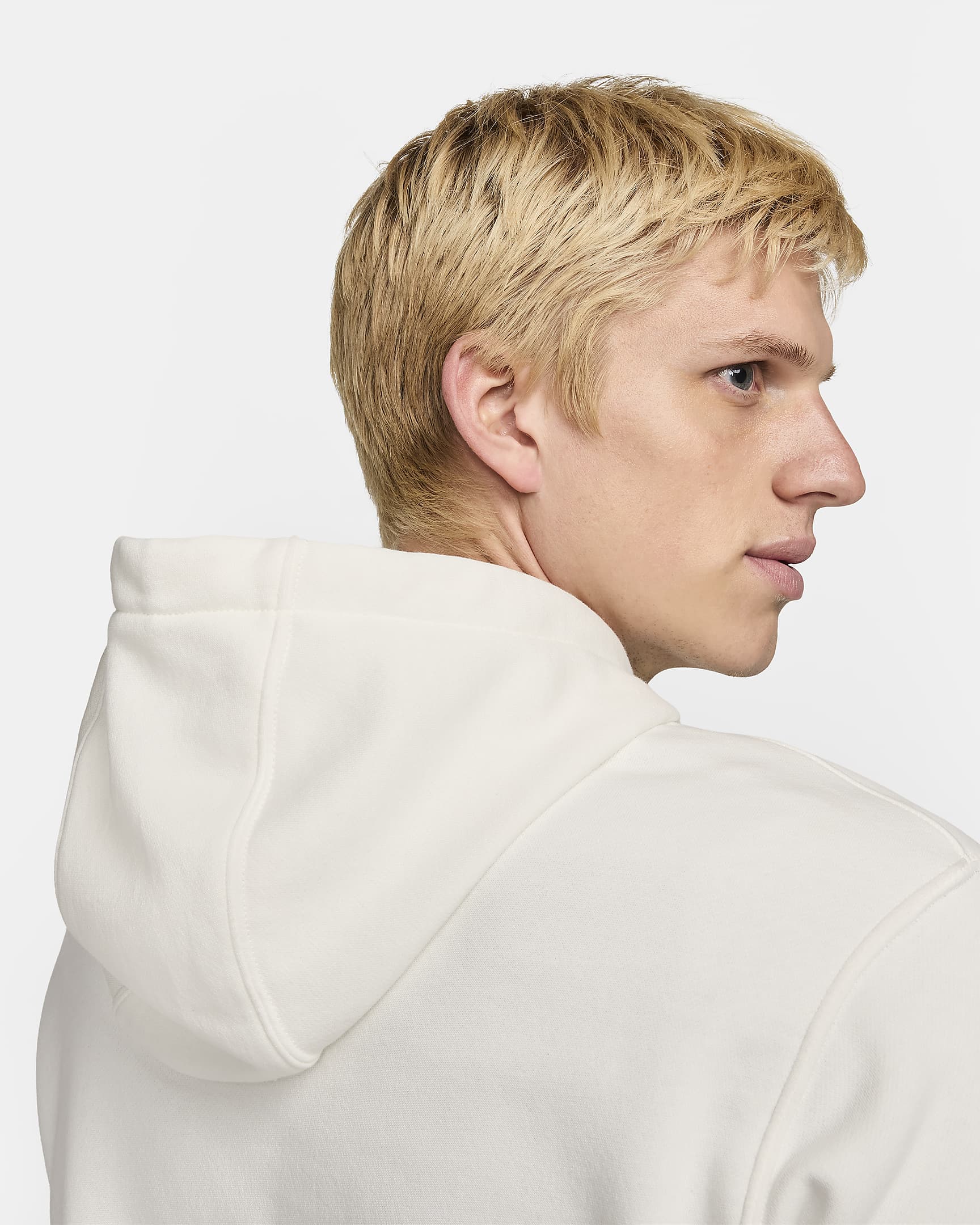 Sweat à capuche Nike Sportswear Club Fleece - Sail/Sail/Blanc