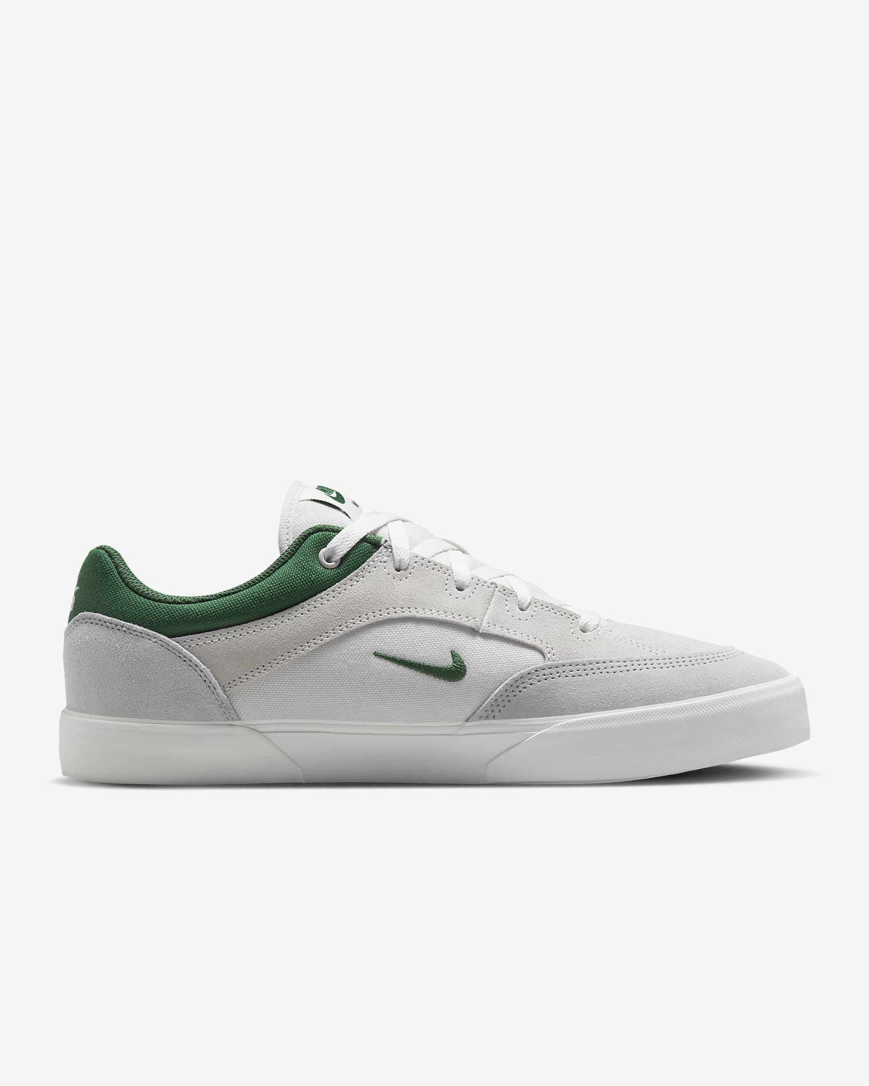 Tenis para hombre Nike SB Malor - Tinte platino/Gris lobo/Blanco cumbre/Abeto