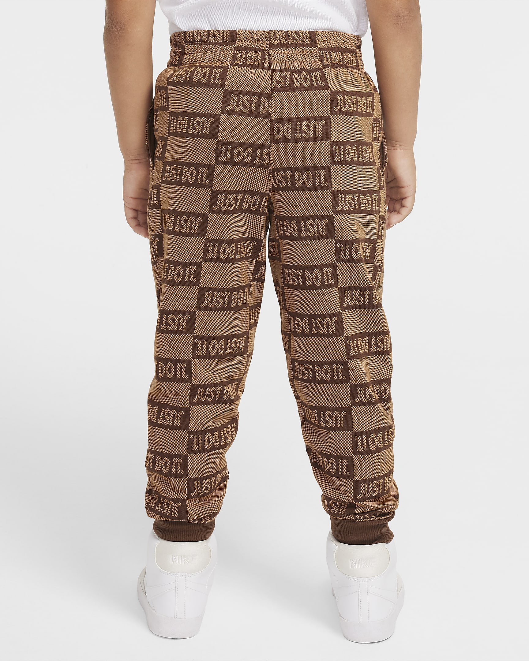 Nike Sportswear Textured Club Little Kids' Fleece Joggers - Flax