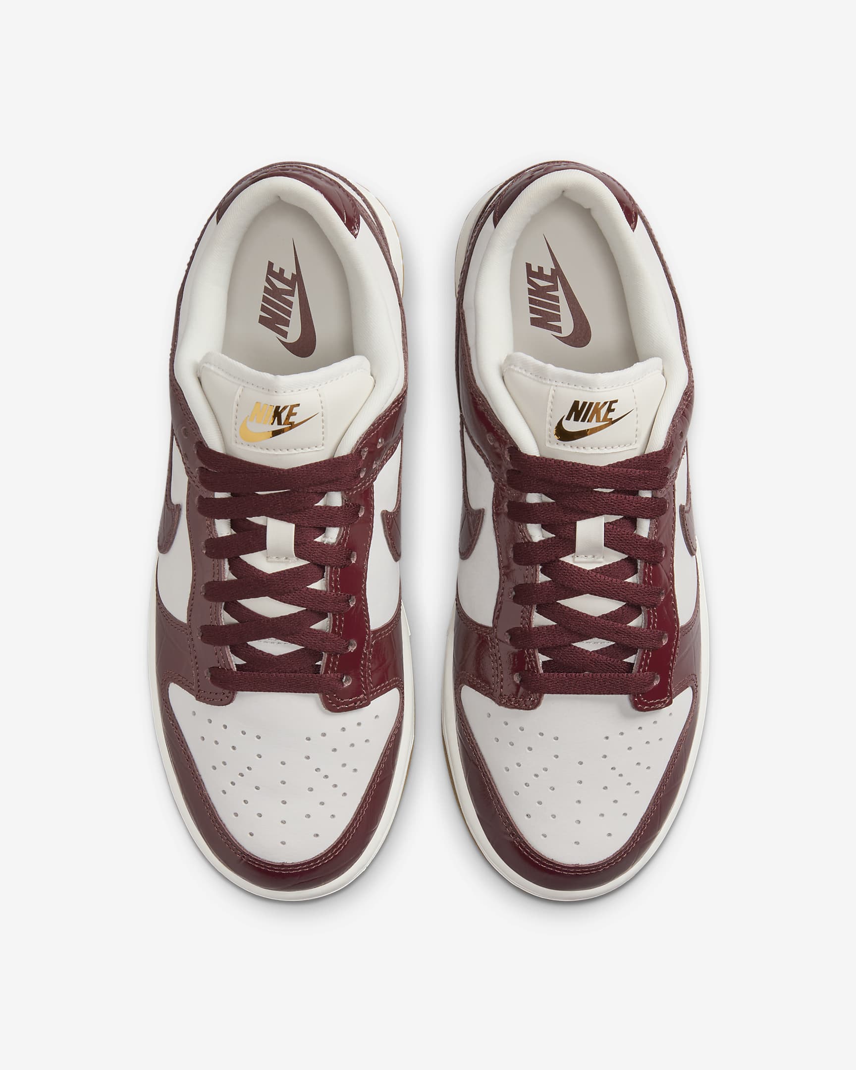 Nike Dunk Low LX Zapatillas para mujer - Phantom/Sail/Gum Light Brown/Dark Team Red