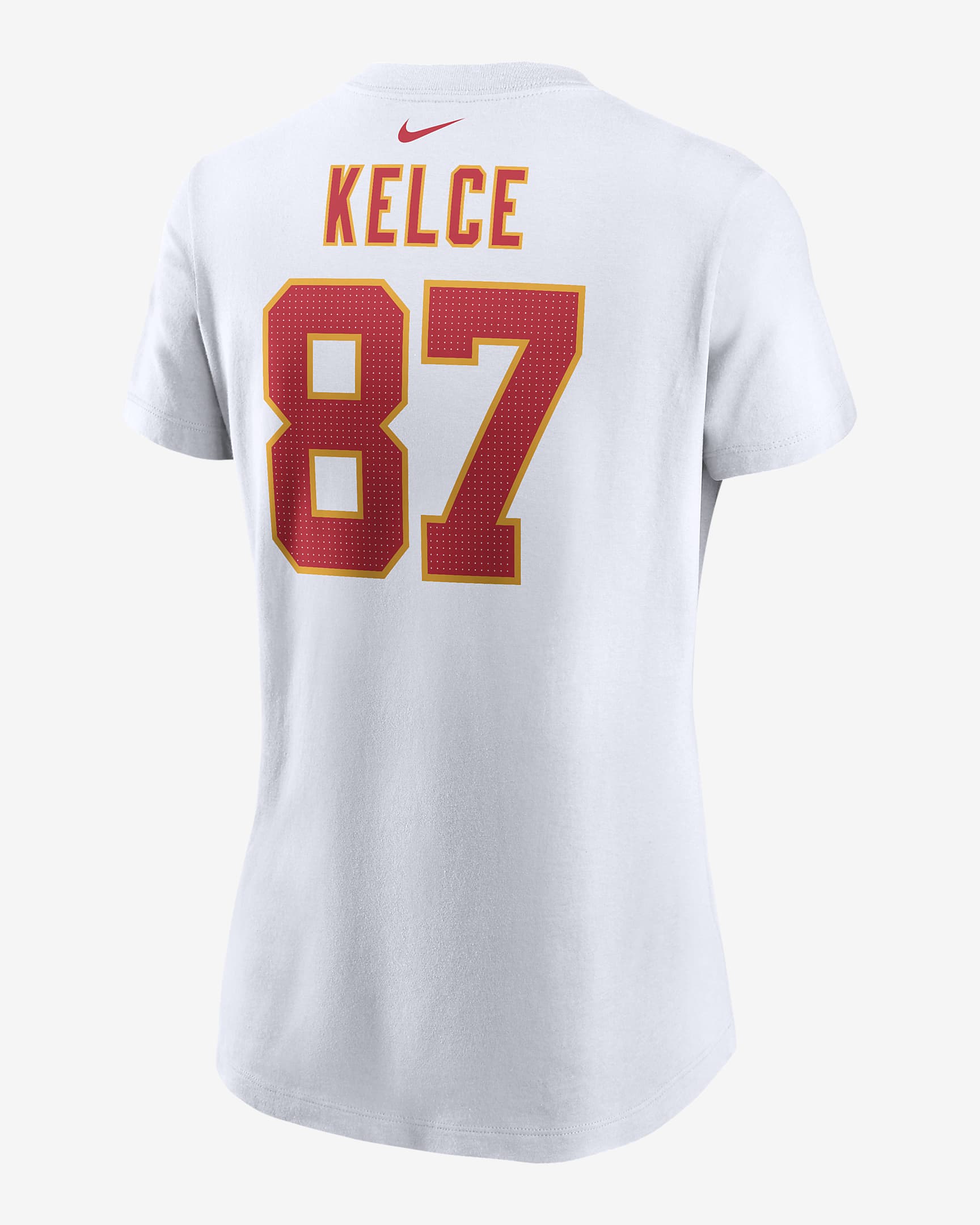 Travis Kelce Kansas City Chiefs Women's Nike NFL TShirt.
