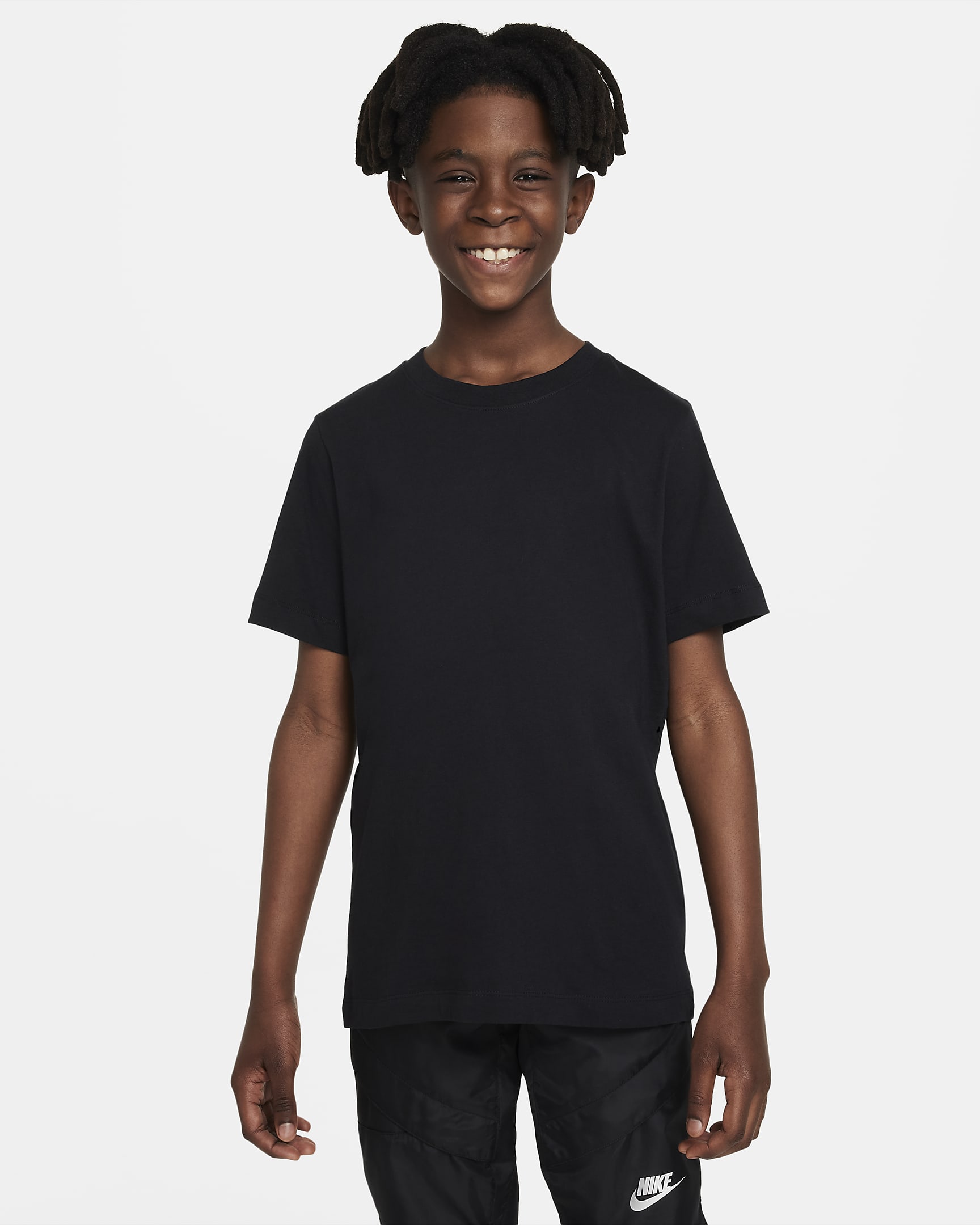 ナイキ ジュニア ショートスリーブ Tシャツ - ブラック