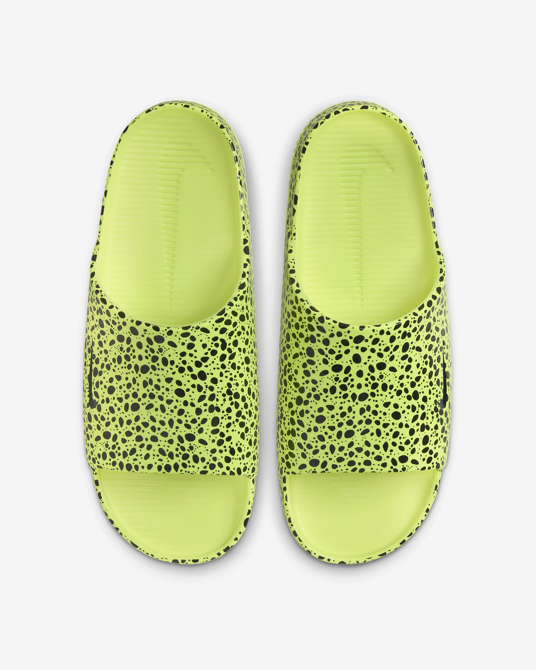 Nike Calm Electric Men's Slides - Volt/Volt/Dark Obsidian