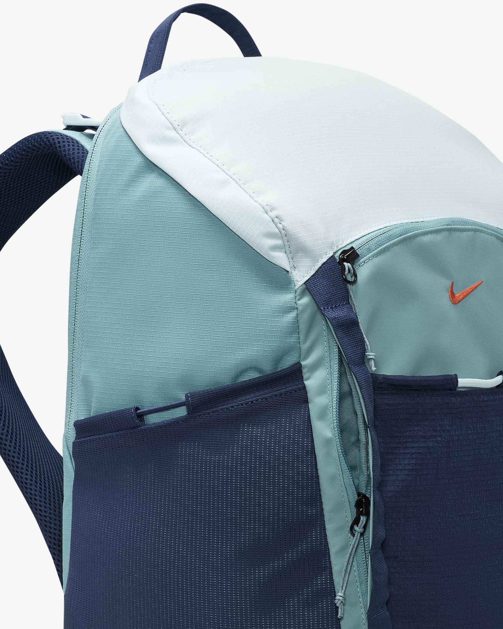 Nike Hike Backpack (27L) - Denim Turquoise/Midnight Navy/Vintage Coral