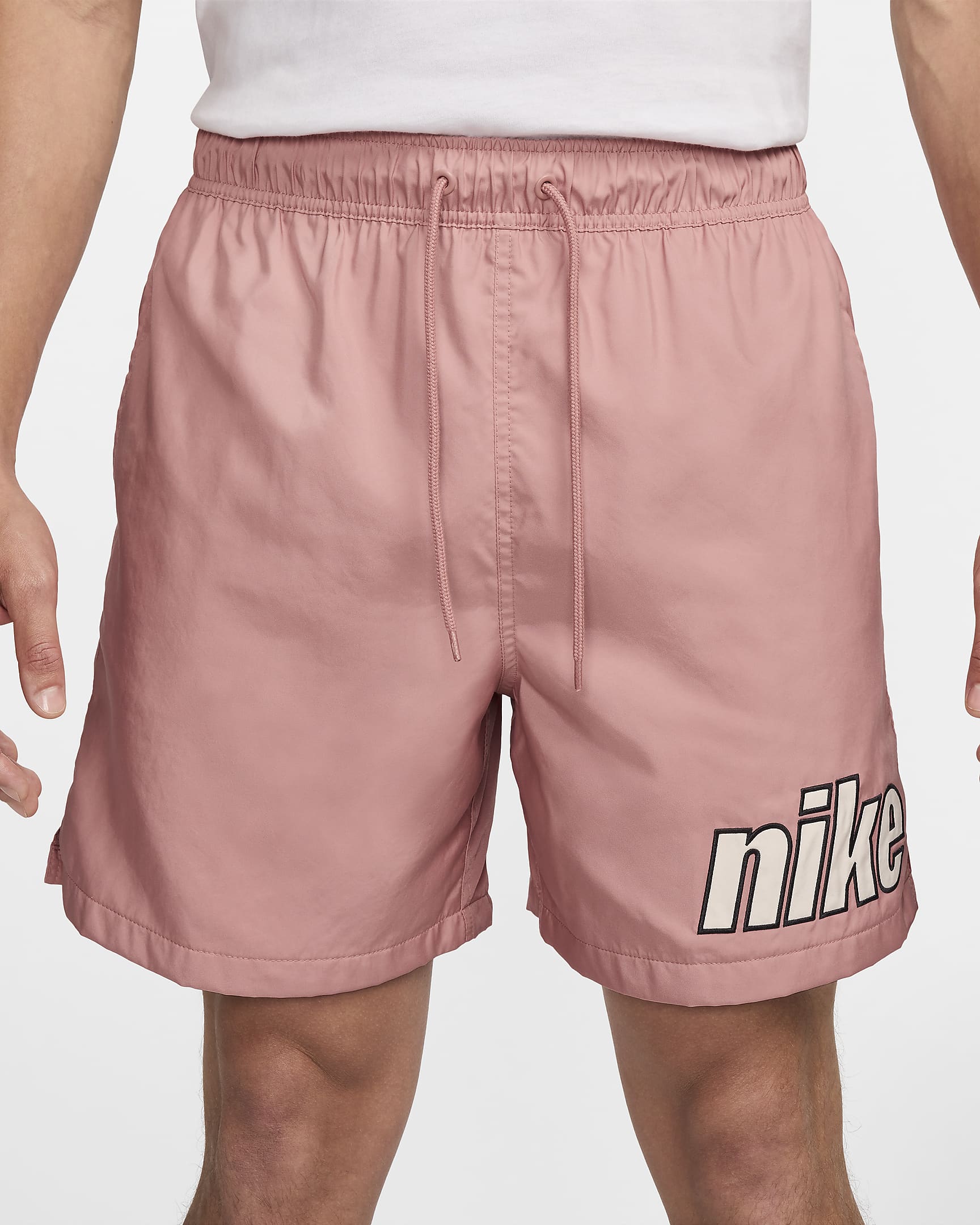 Nike Club Men's Flow Shorts - Red Stardust/Guava Ice