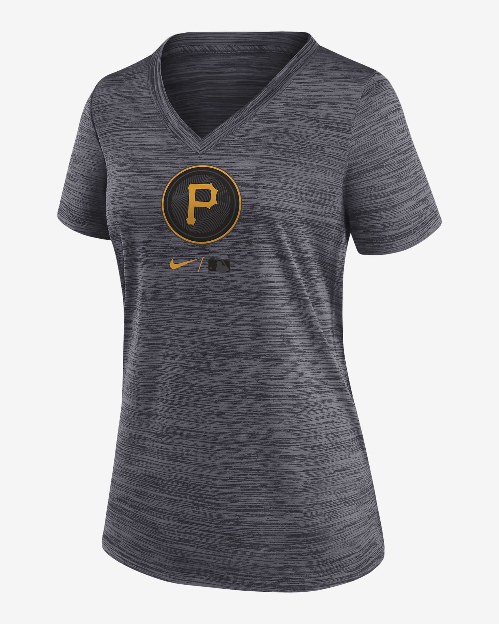 Playera de cuello en V para mujer Nike Dri-FIT City Connect Velocity ...