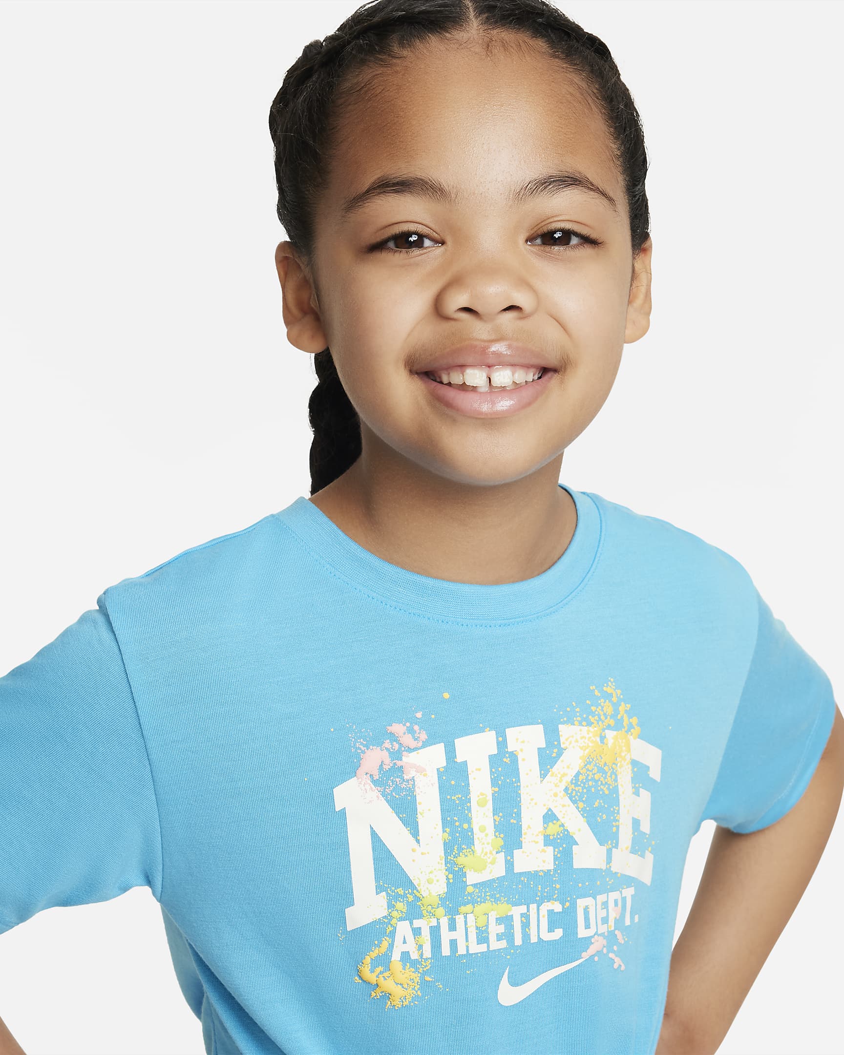 Playera para niños talla pequeña Nike 