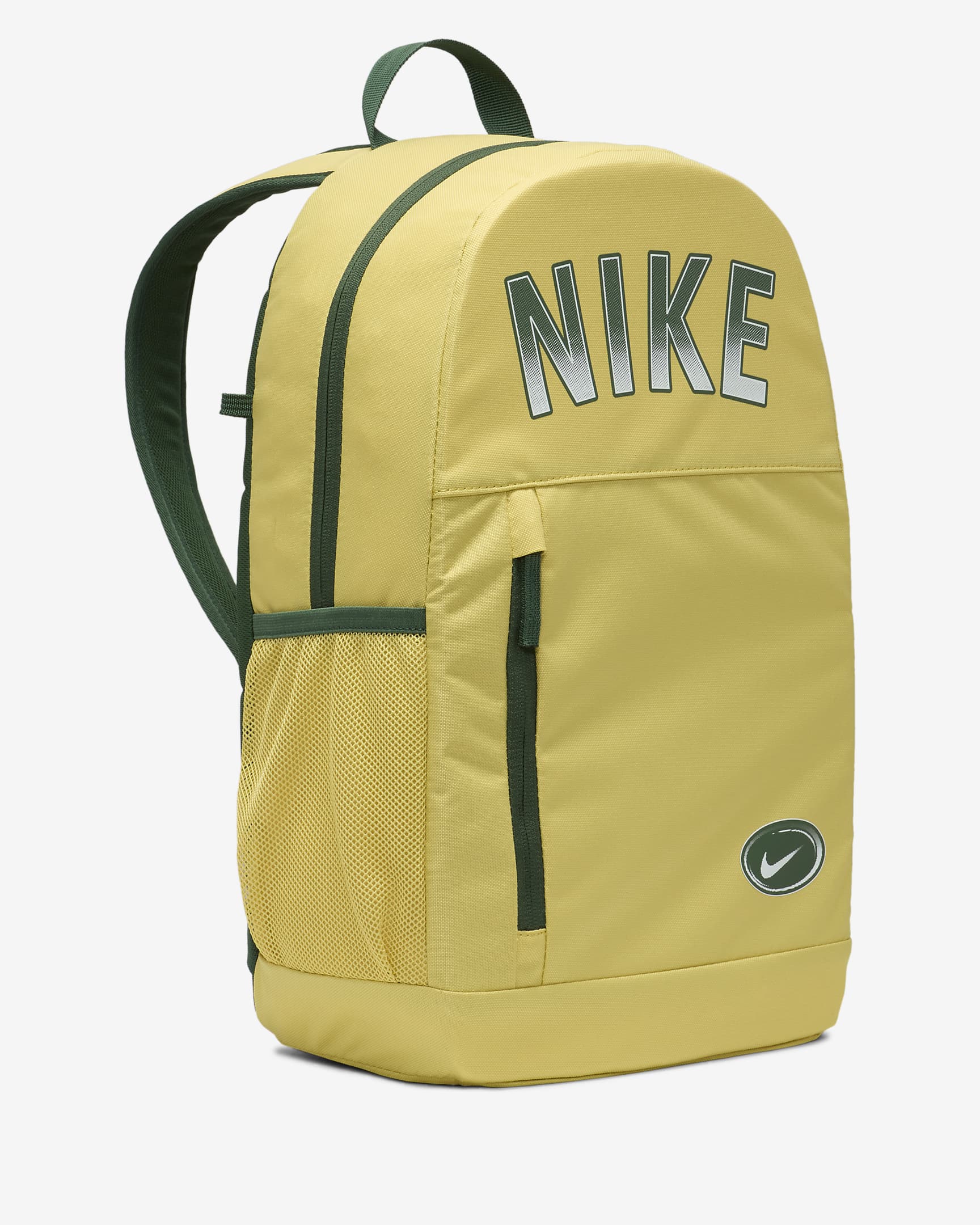 Nike Kinderrucksack (20 l) - Saturn Gold/Fir/Fir