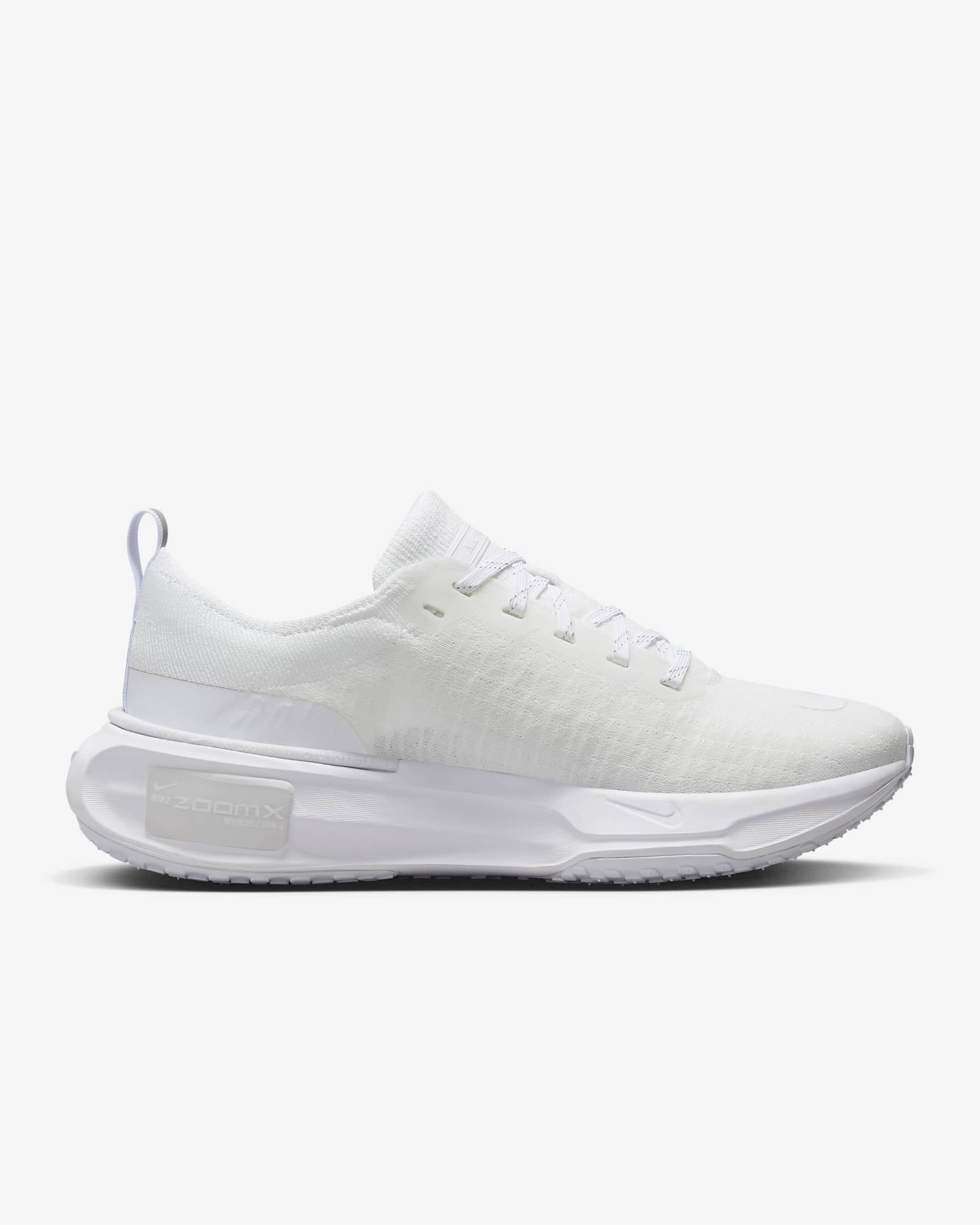 Tenis de correr en pavimento para mujer Nike Invincible 3 - Blanco/Tinte platino/Blanco/Polvo fotón