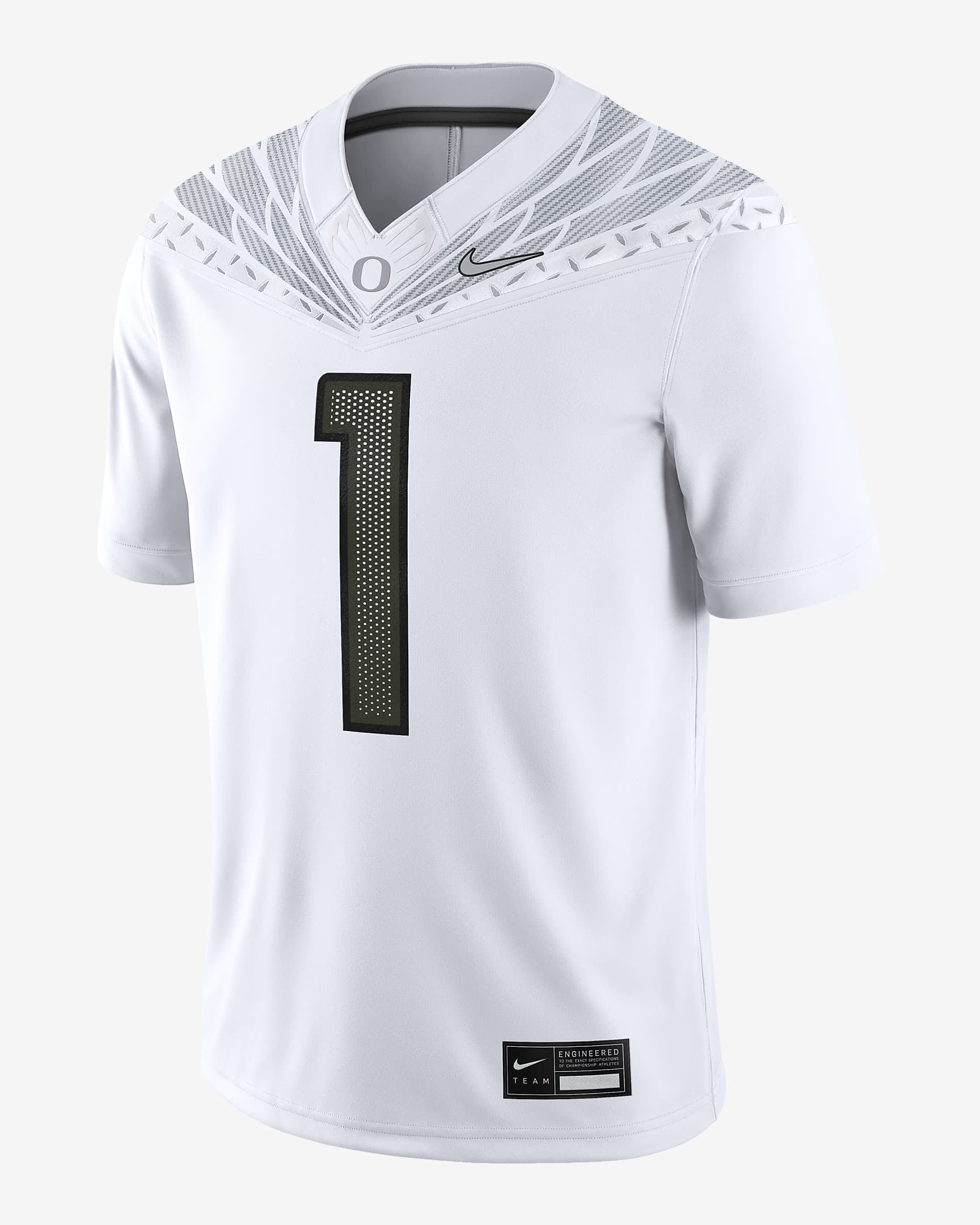 Jersey universitario Nike Dri-FIT Game para hombre Oregon Ducks - Blanco