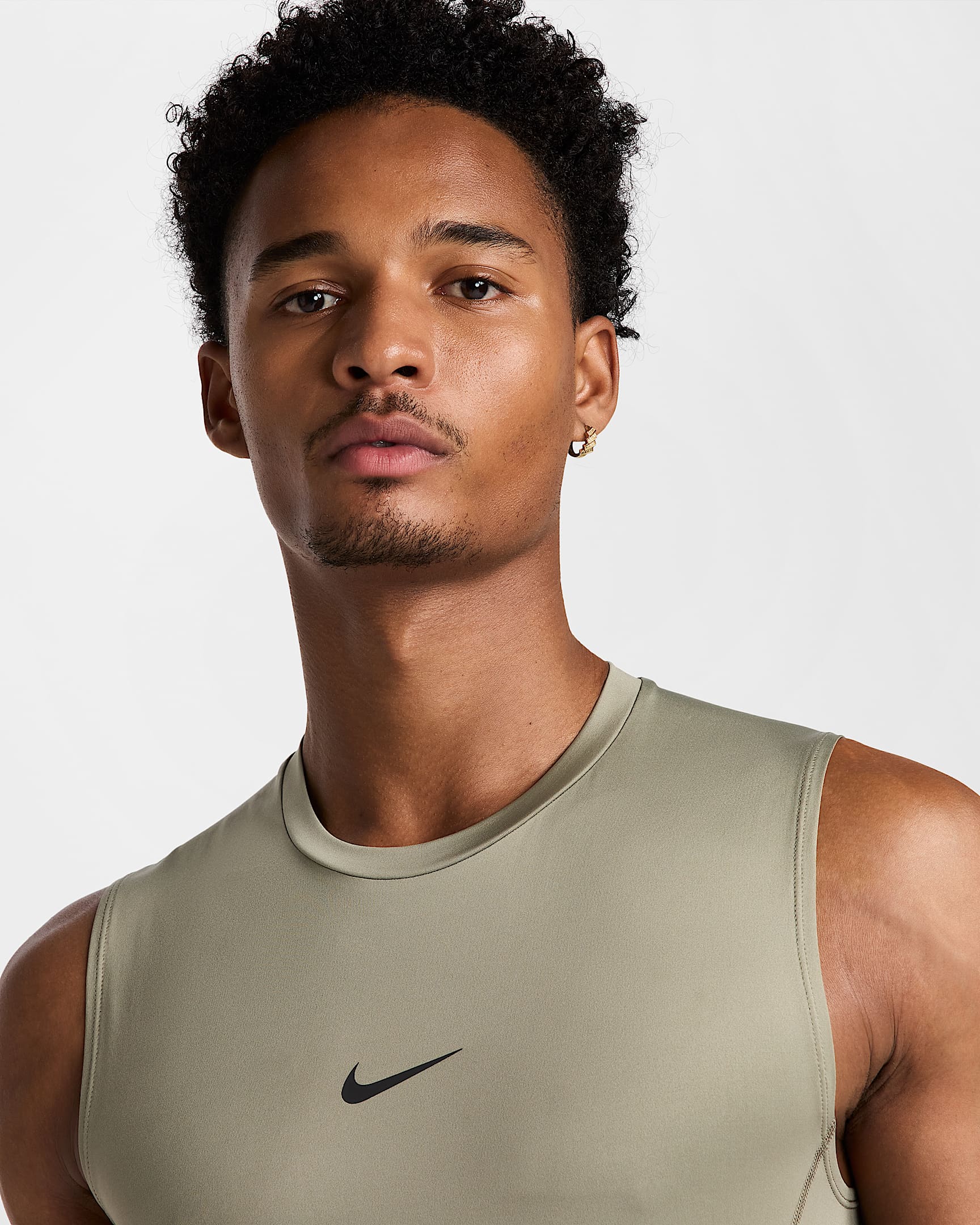 Nike Pro Men's Dri-FIT Tight Sleeveless Fitness Top. Nike UK