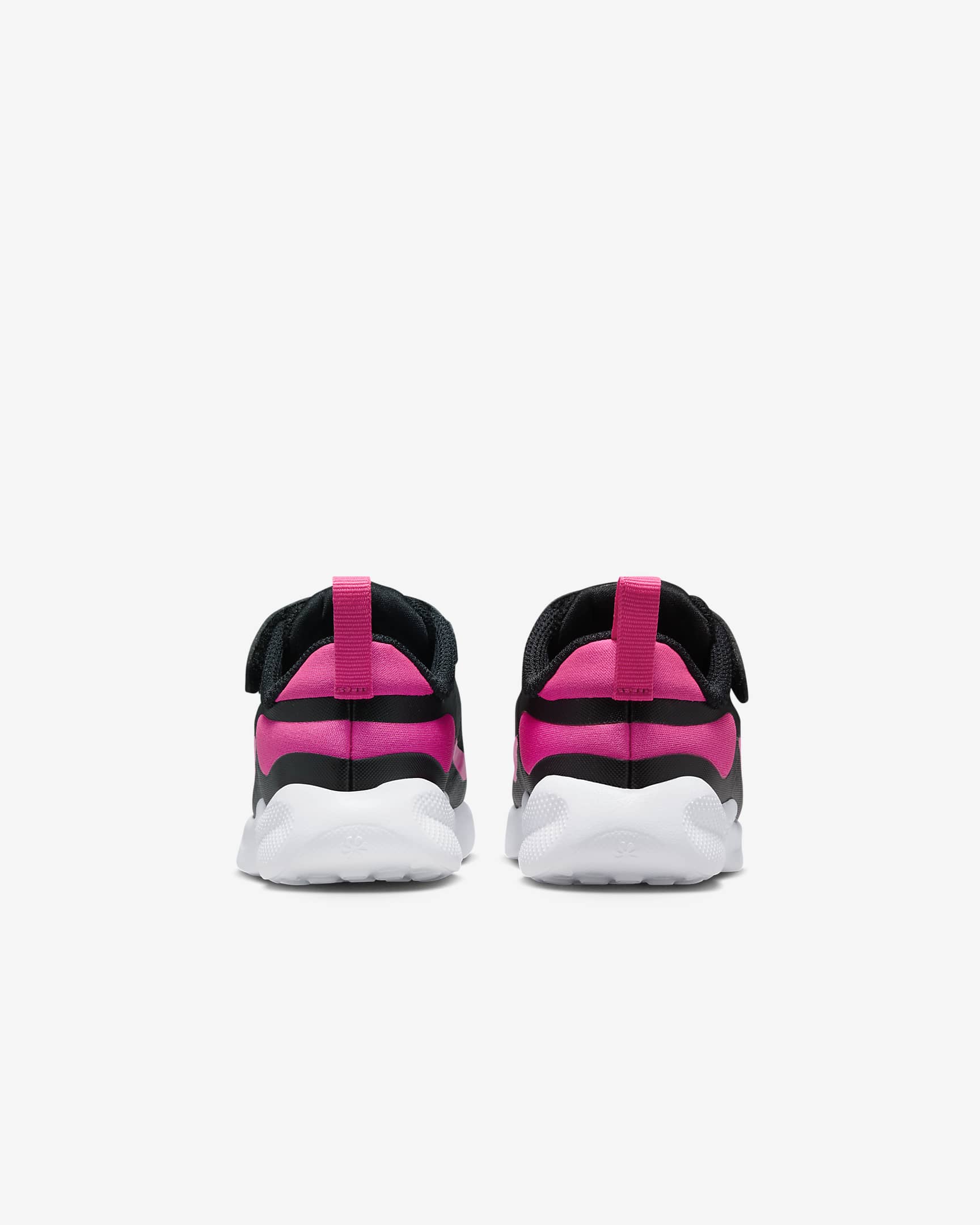 Nike Revolution 7 Baby/Toddler Shoes - Black/White/Hyper Pink