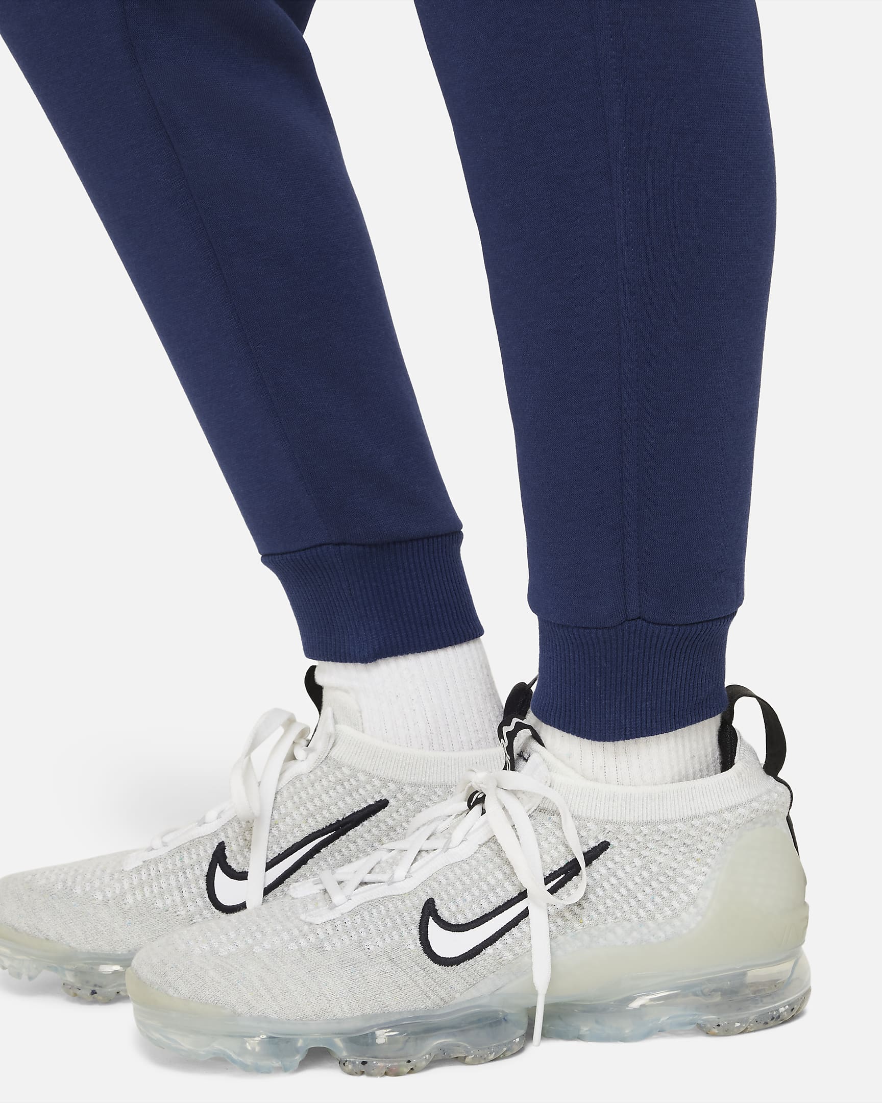 Nike Sportswear Club Fleece Older Kids' Joggers - Midnight Navy/White