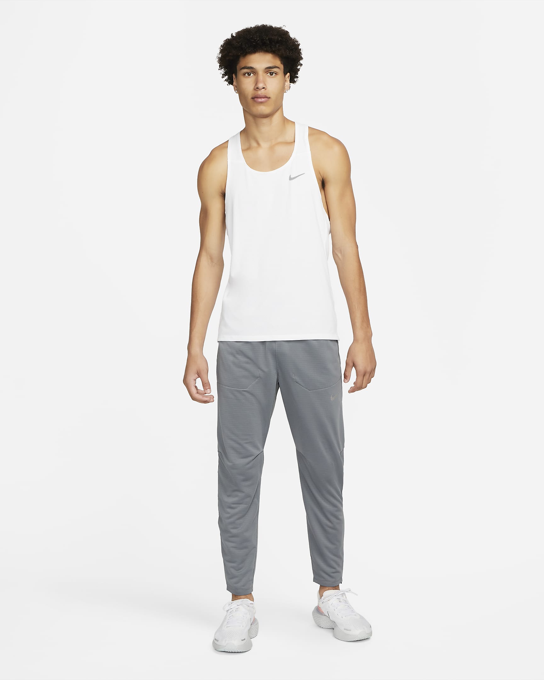 Nike Phenom Men's Dri-FIT Knit Running Trousers - Smoke Grey