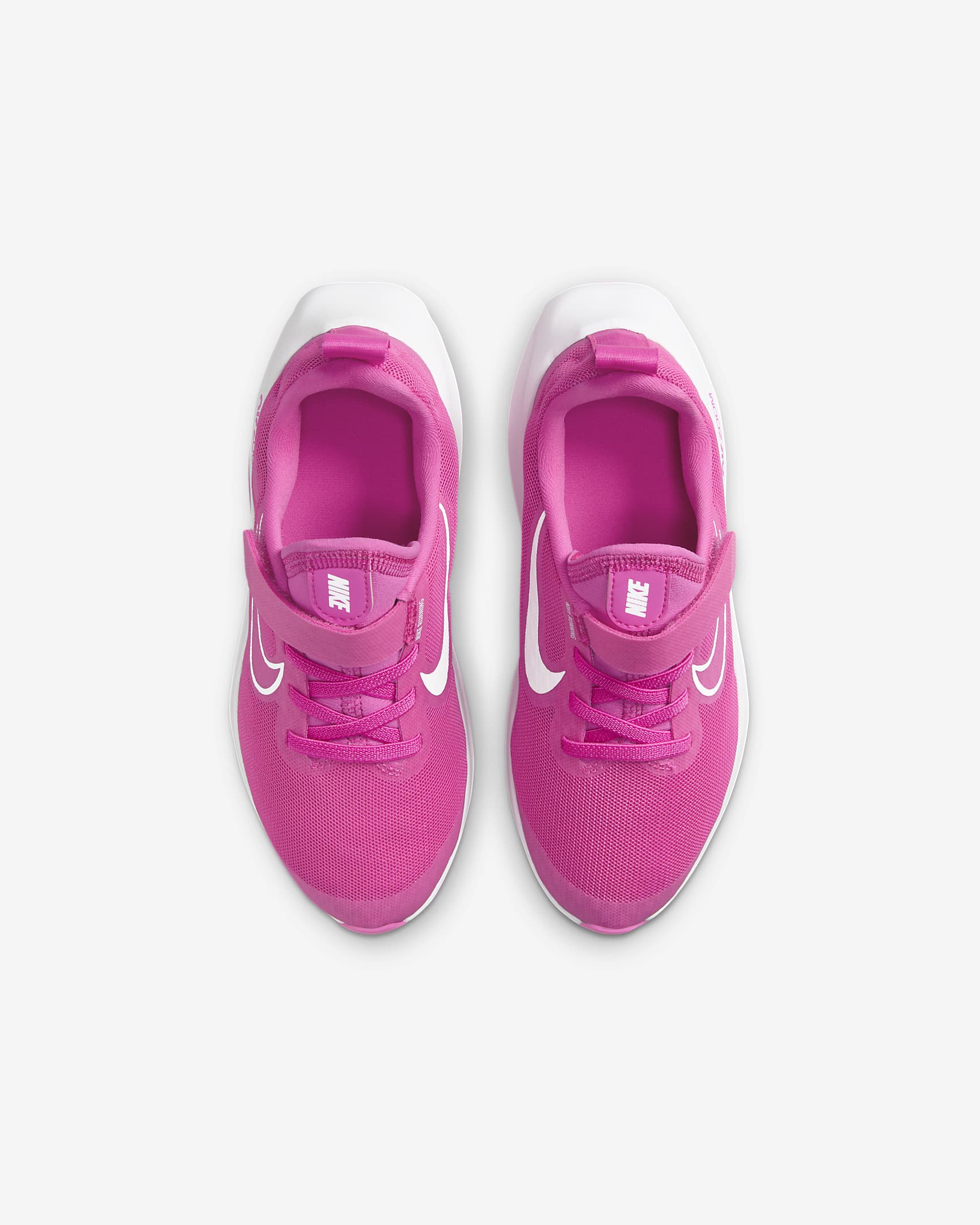 Nike Air Zoom Arcadia 2 Little Kids' Shoes - Laser Fuchsia/White/White