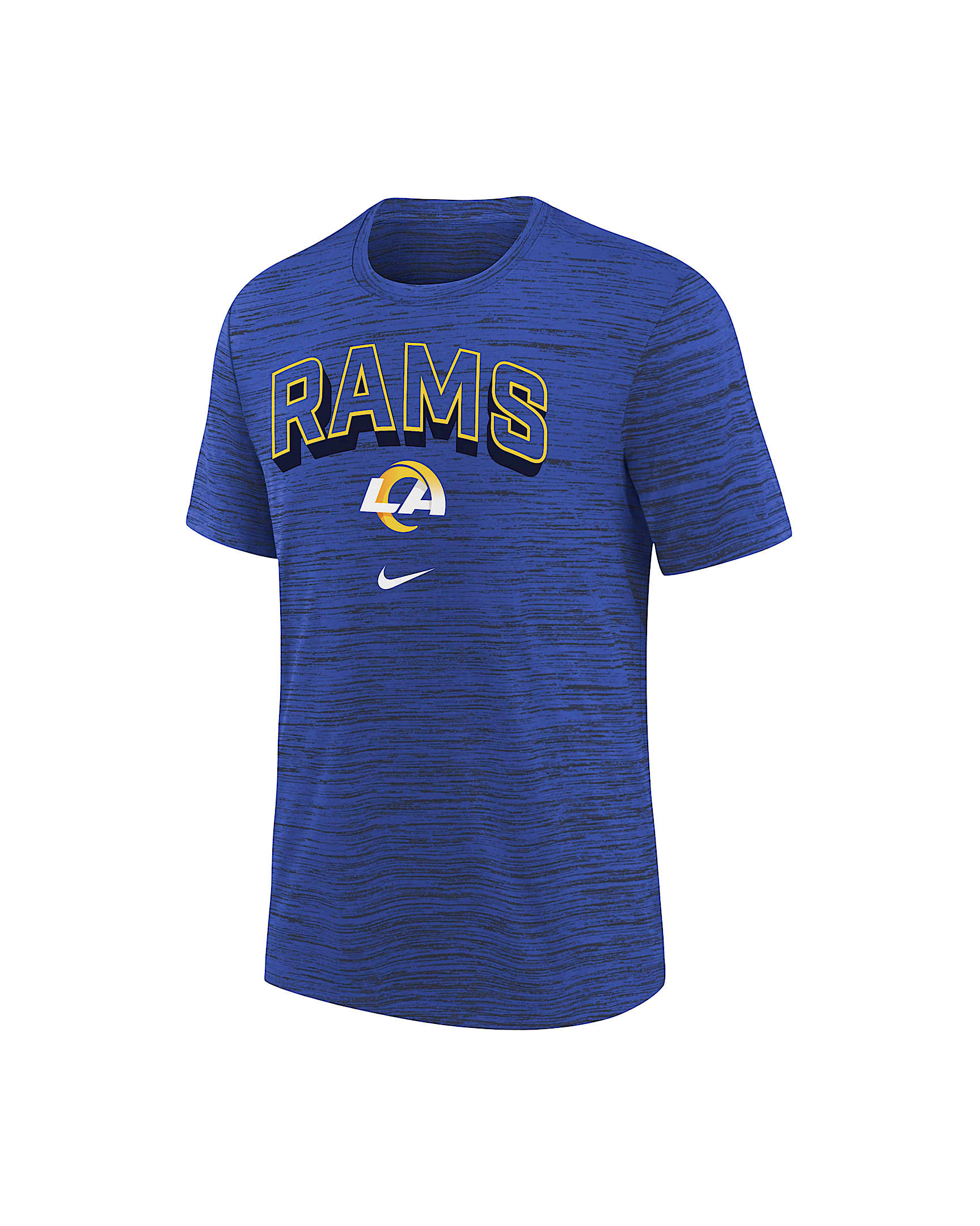 Los Angeles Rams Sideline Velocity Big Kids’ Nike Dri-FIT NFL T-Shirt - Royal