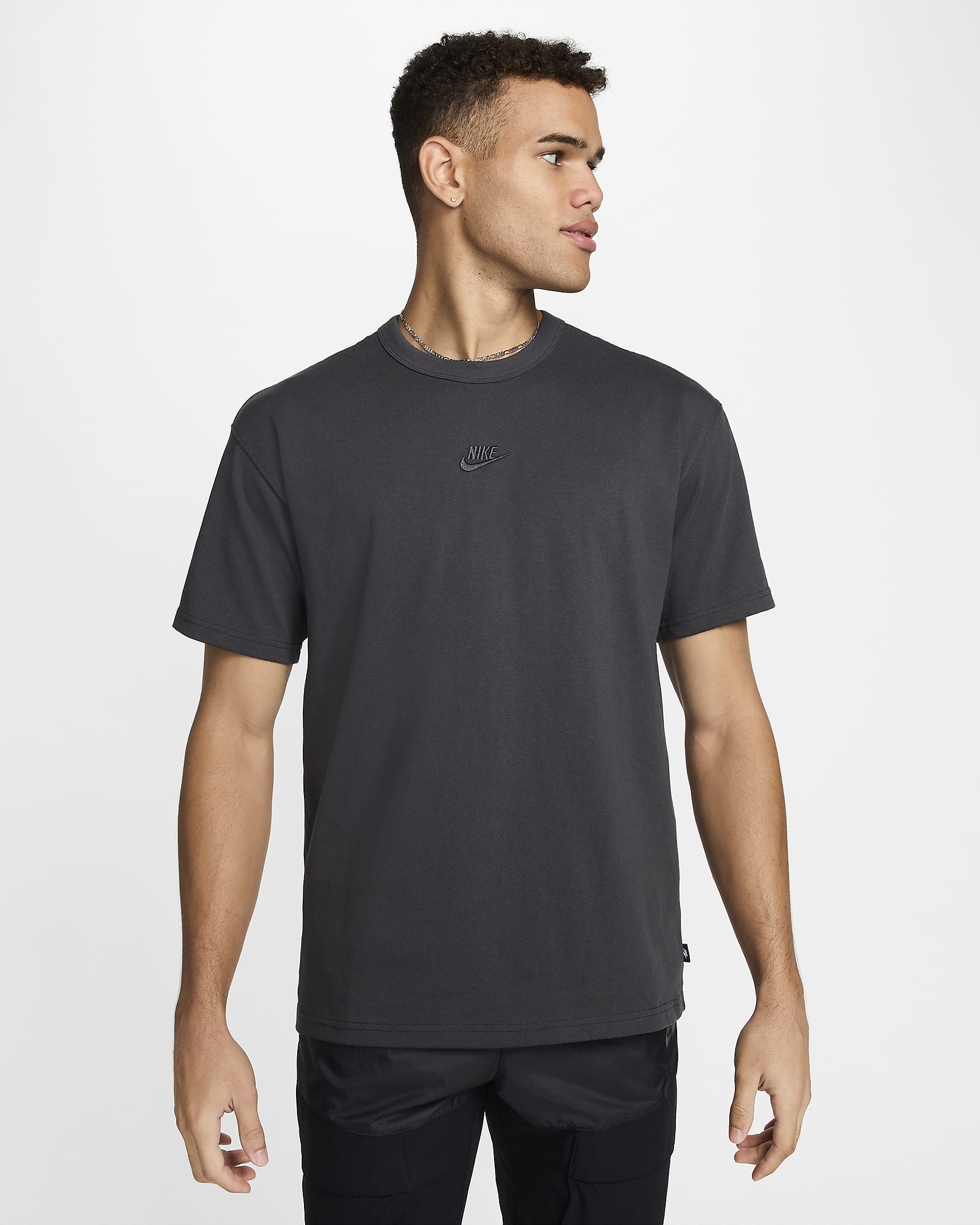 T-shirt Nike Sportswear Premium Essentials för män - Anthracite