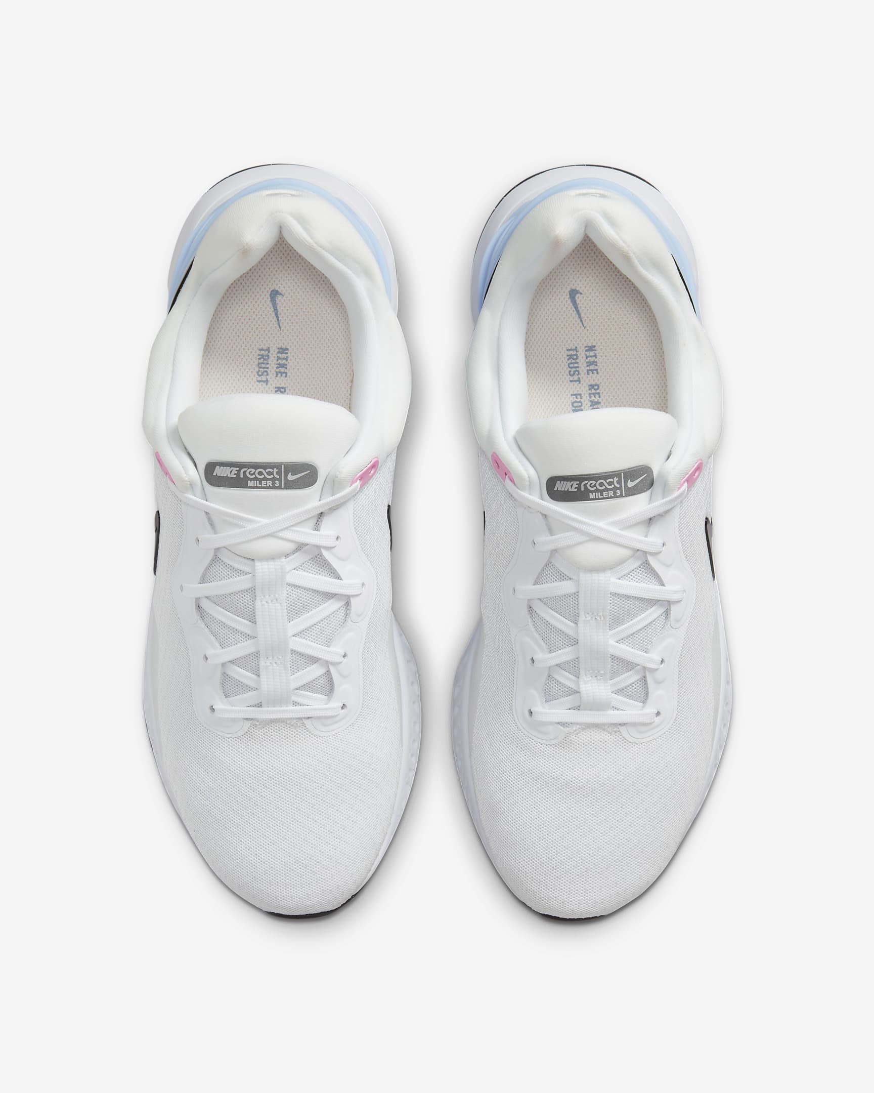 Nike React Miler 3 Men's Road Running Shoes. Nike ID
