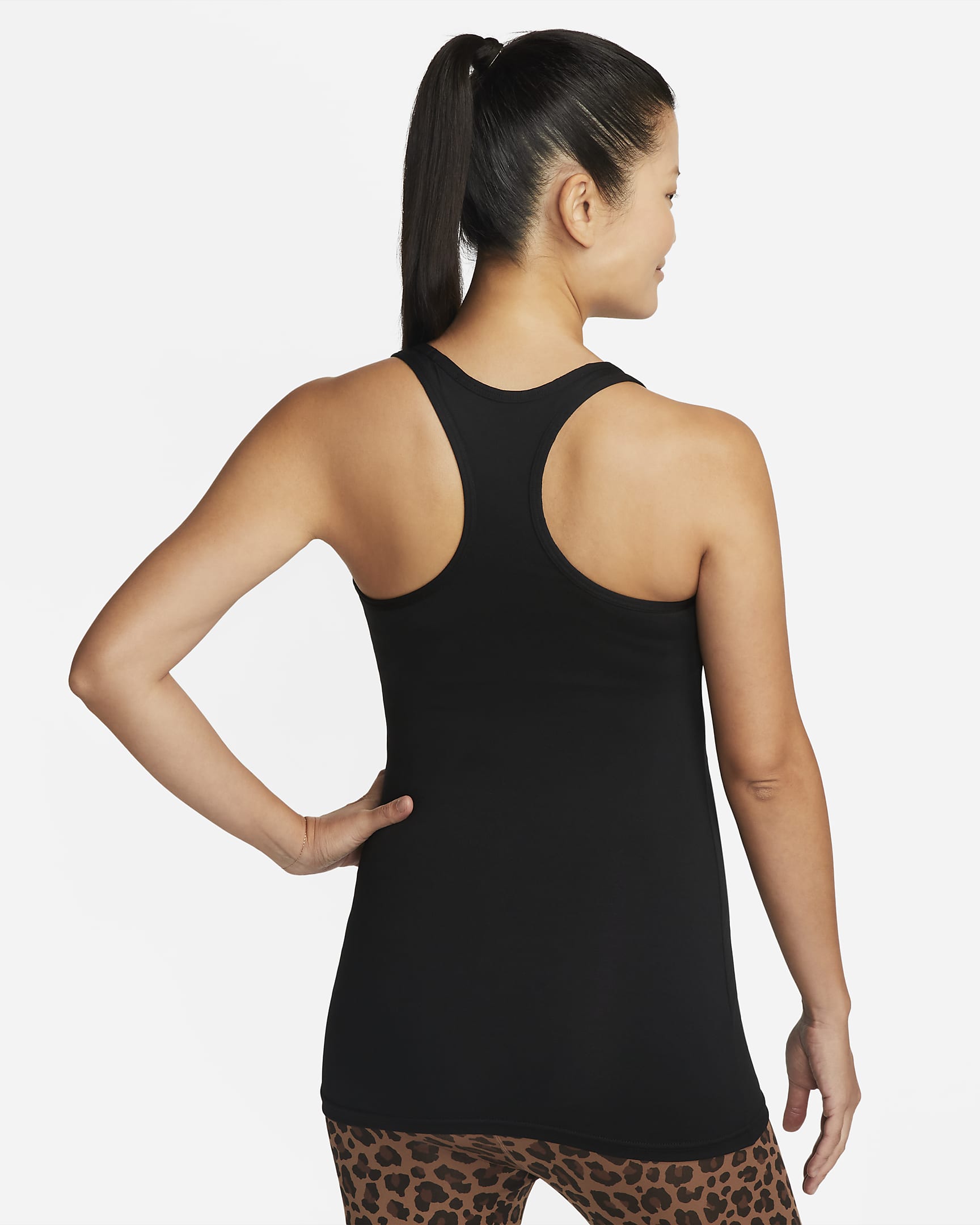 Nike (M) Women's Tank (Maternity) - Black/Black/White