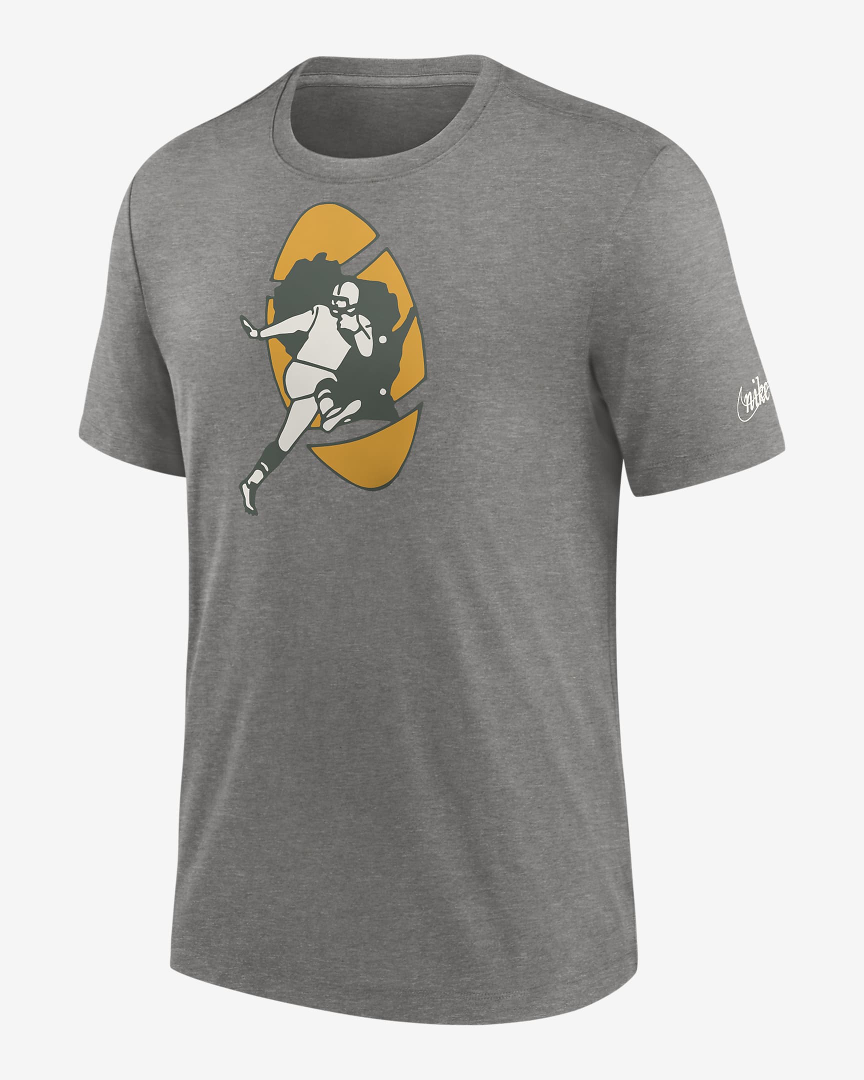Green Bay Packers Rewind Logo Men's Nike NFL T-Shirt. Nike.com