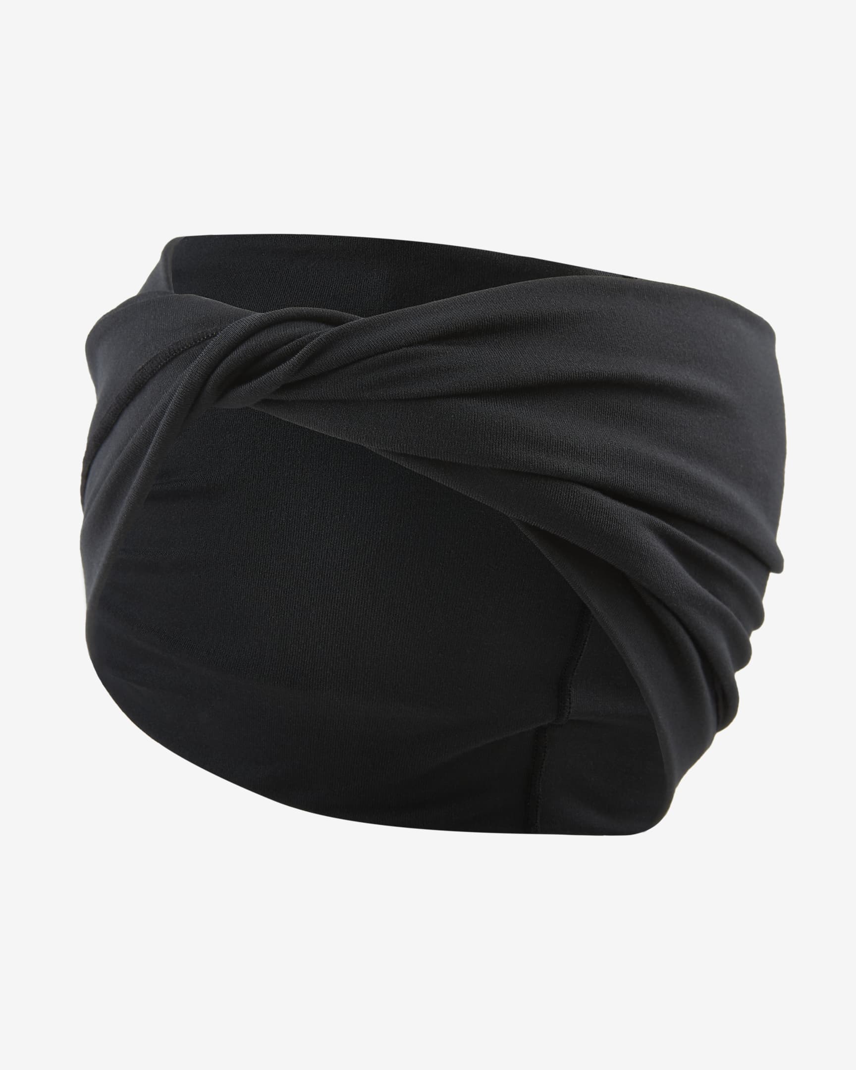 Bandeau torsadé large Nike Yoga pour Femme. Nike BE