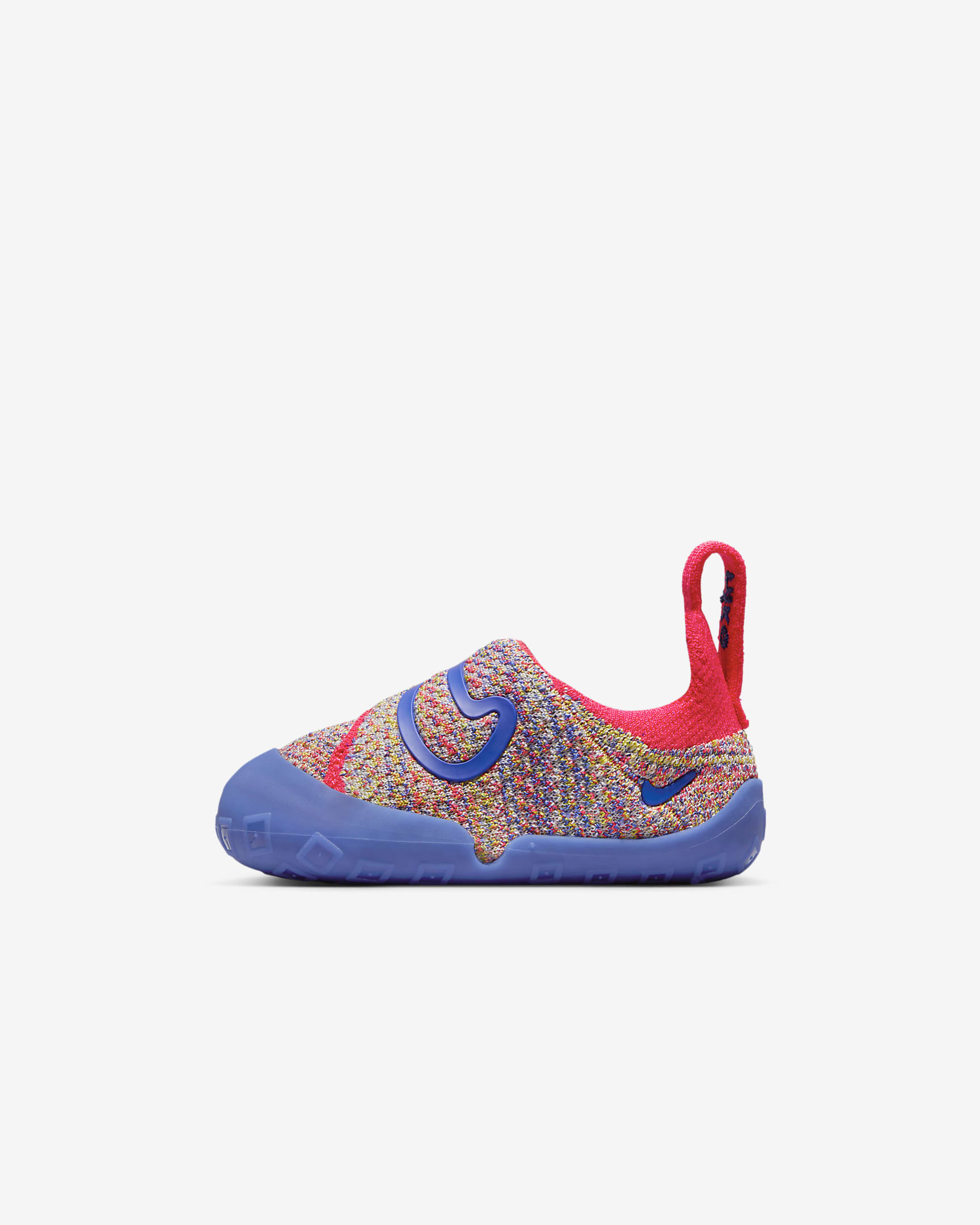 Nike Swoosh 1 Baby/Toddler Shoes - Sail/Siren Red/Vivid Sulphur/Game Royal