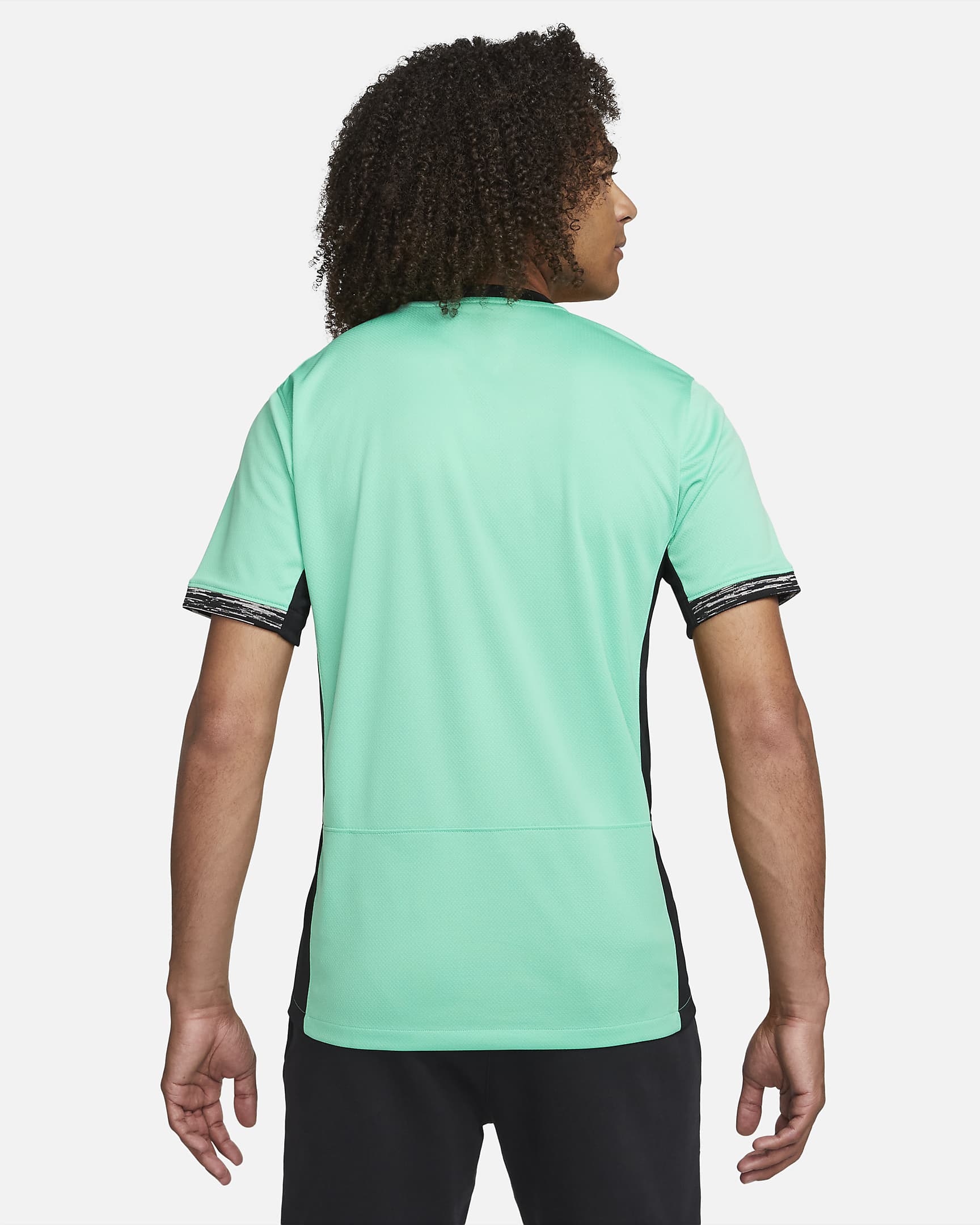 Jersey de fútbol Nike Dri-FIT del Club Atlético de Madrid alternativo 2023/24 Stadium para hombre - Verde primavera/Negro/Negro