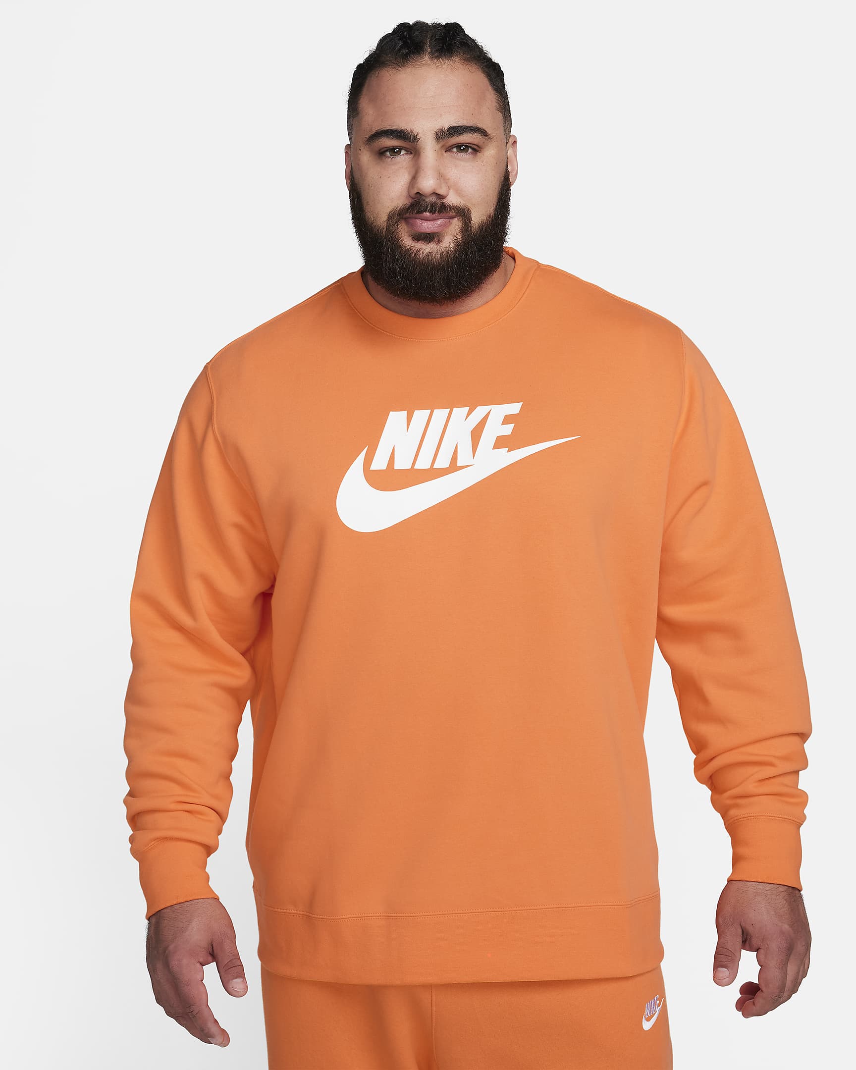 Nike Sportswear Club Fleece Men's Graphic Crew.