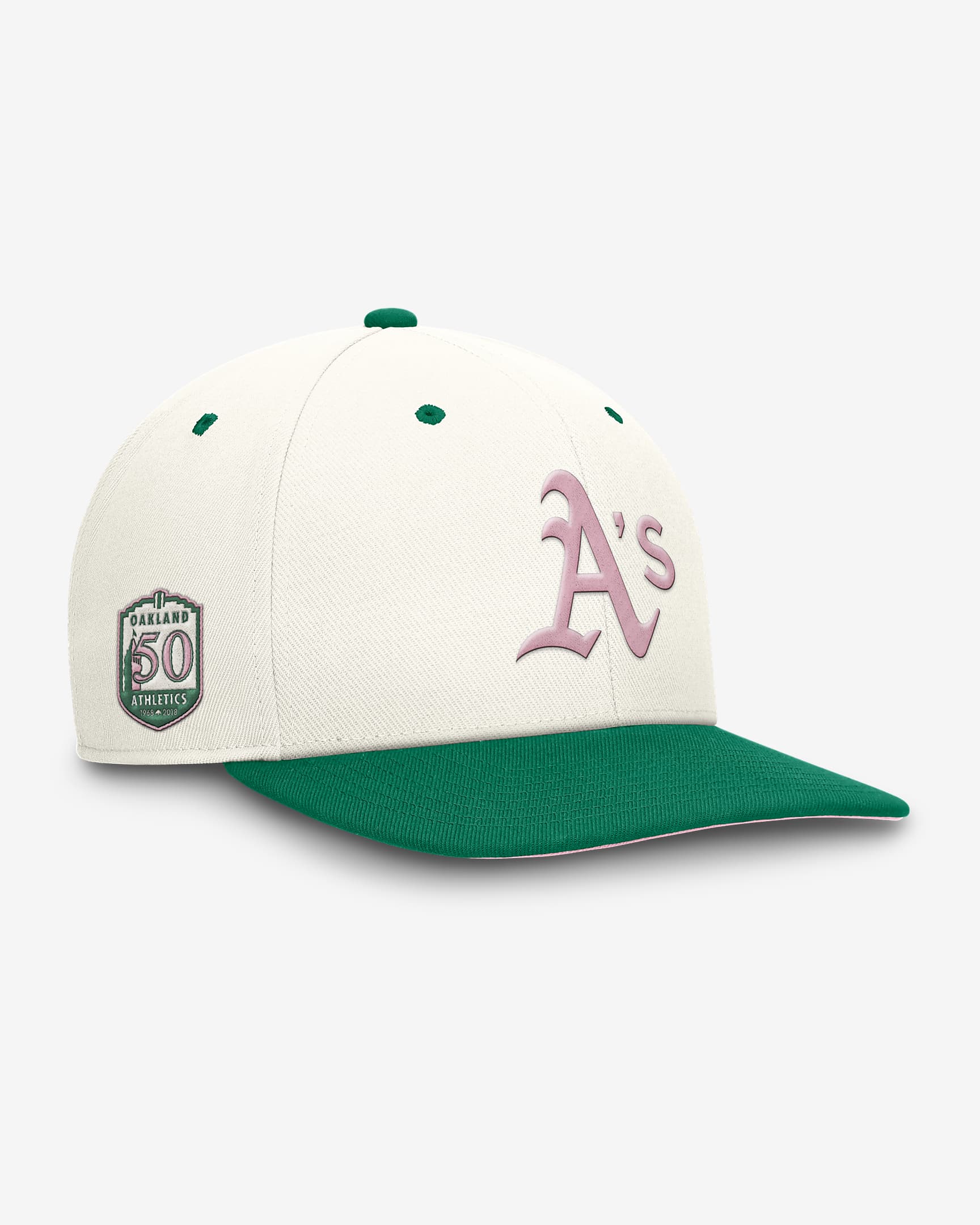 Oakland Athletics Sail Pro Men's Nike Dri-FIT MLB Adjustable Hat. Nike.com