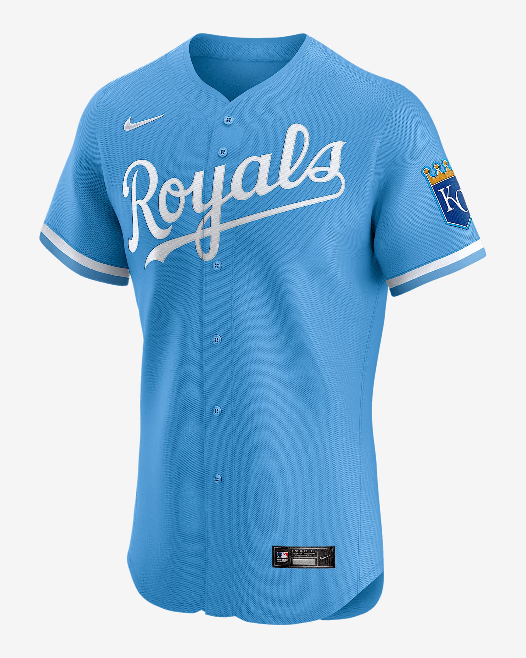 Kansas City Royals Men's Nike Dri-FIT ADV MLB Elite Jersey - Blue