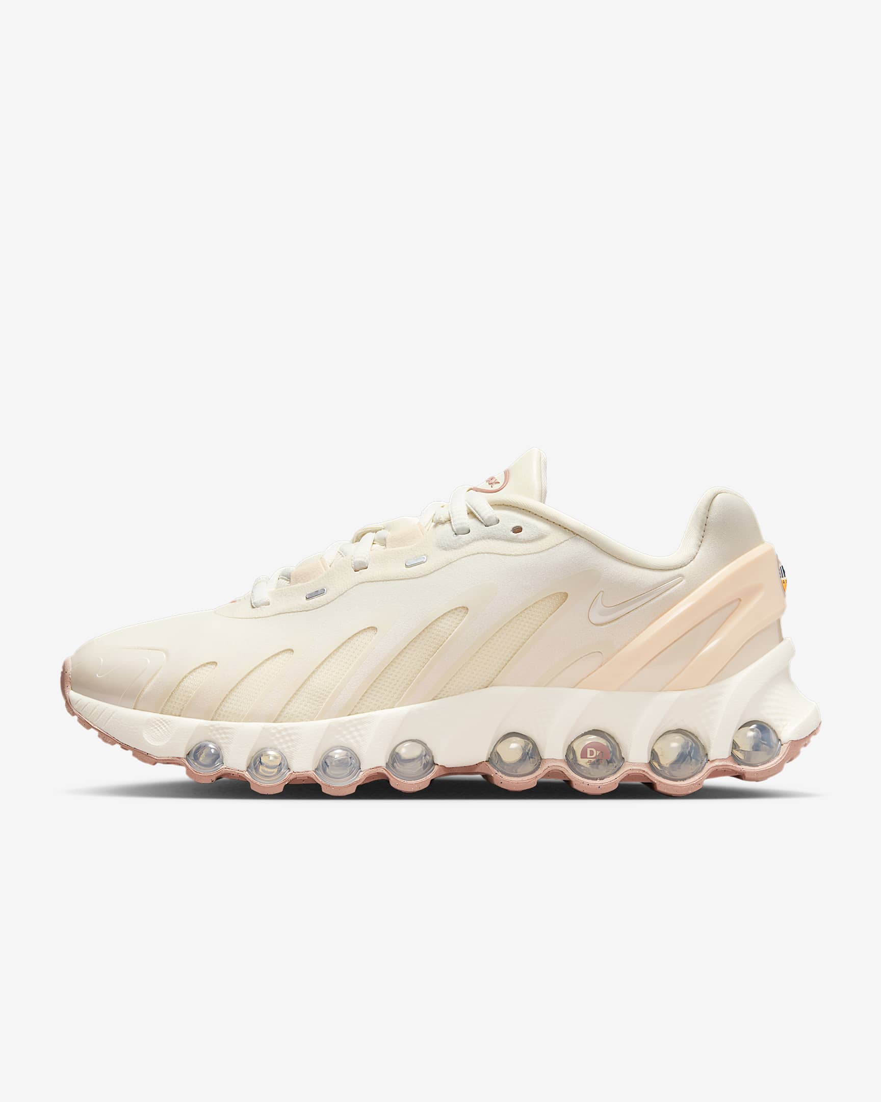 Nike Air Max Dn8 Women's Shoes - Pearl White/Particle Pink/Metallic Silver/Soft Pearl