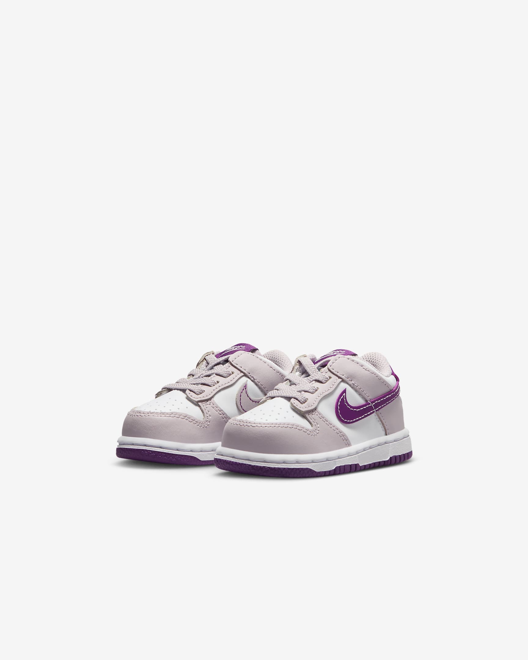 Nike Dunk Low Zapatillas - Bebé e infantil - Blanco/Platinum Violet/Viotech