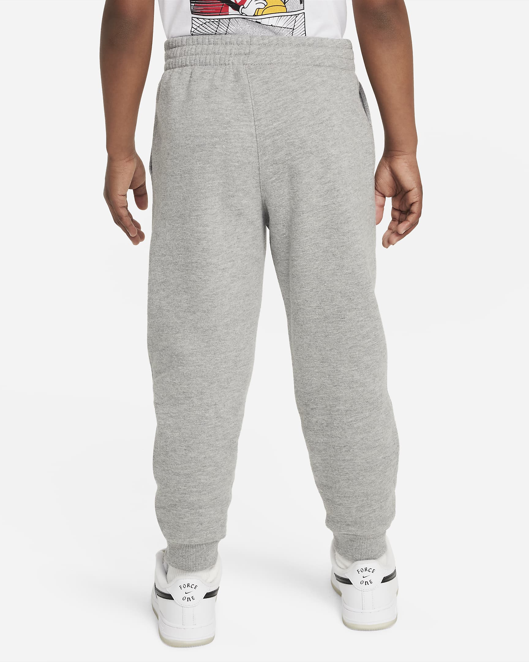 Calças Nike Sportswear Club Fleece Joggers para criança - Cinzento Heather escuro