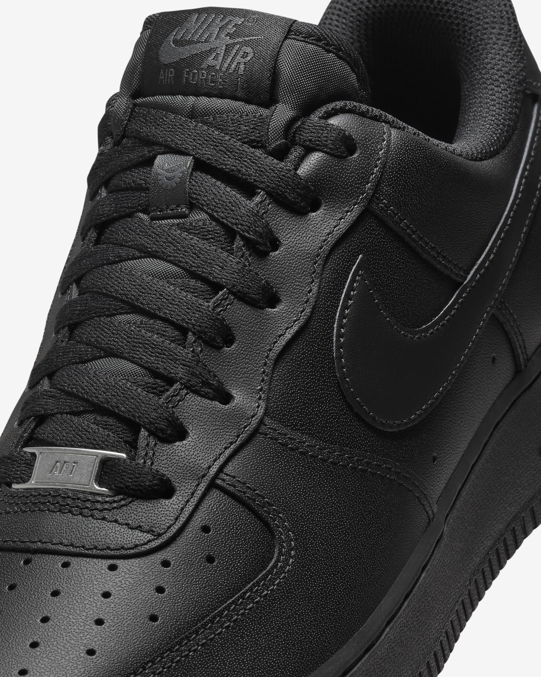 Nike Air Force 1 '07 EasyOn Shoes - Black/Black/Black